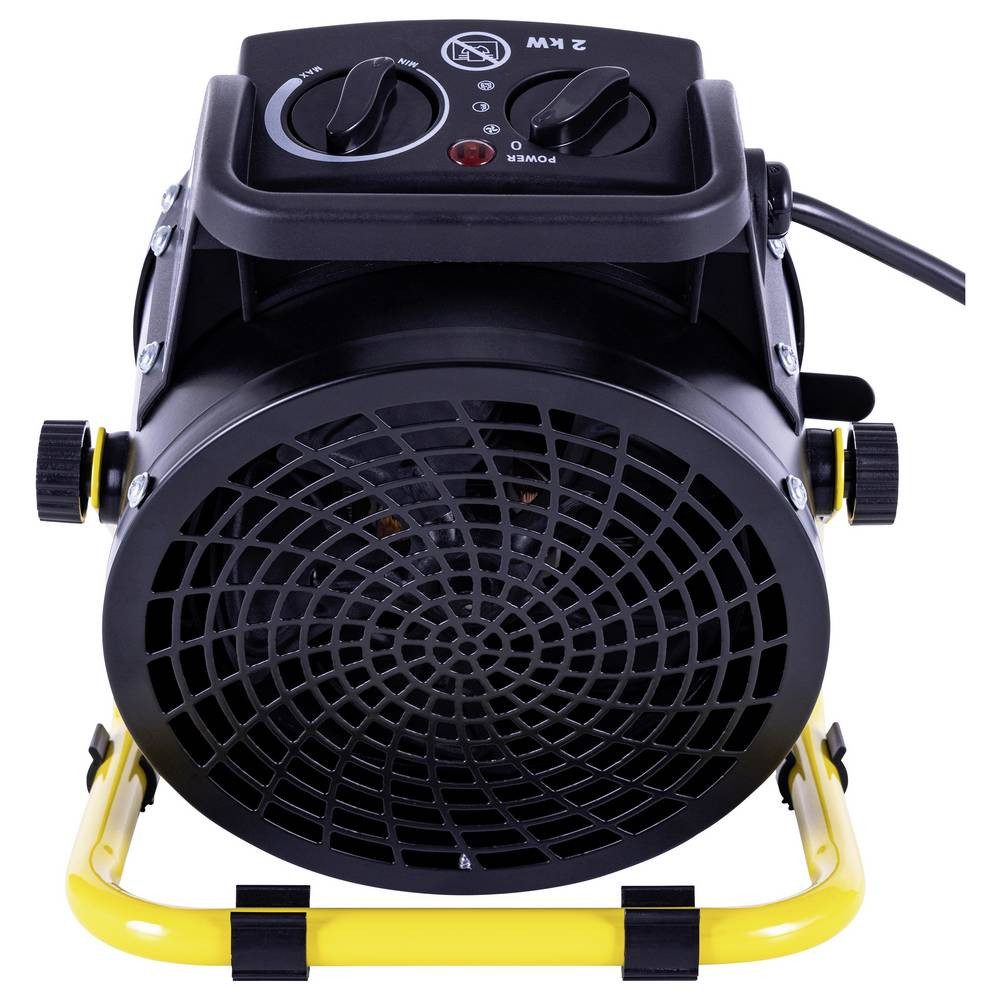STANLEY Heizgerät SXJH002000E Heizgerät 2000W 20 m² Schwarz/Gelb