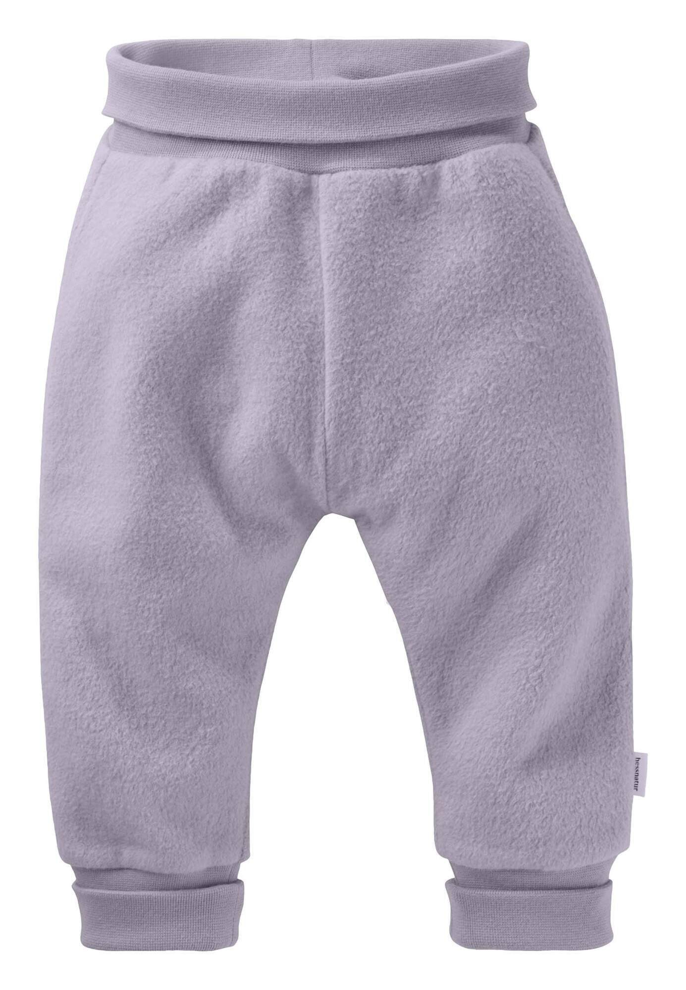 Hessnatur Fleecehose aus reiner Bio-Baumwolle (1-tlg)