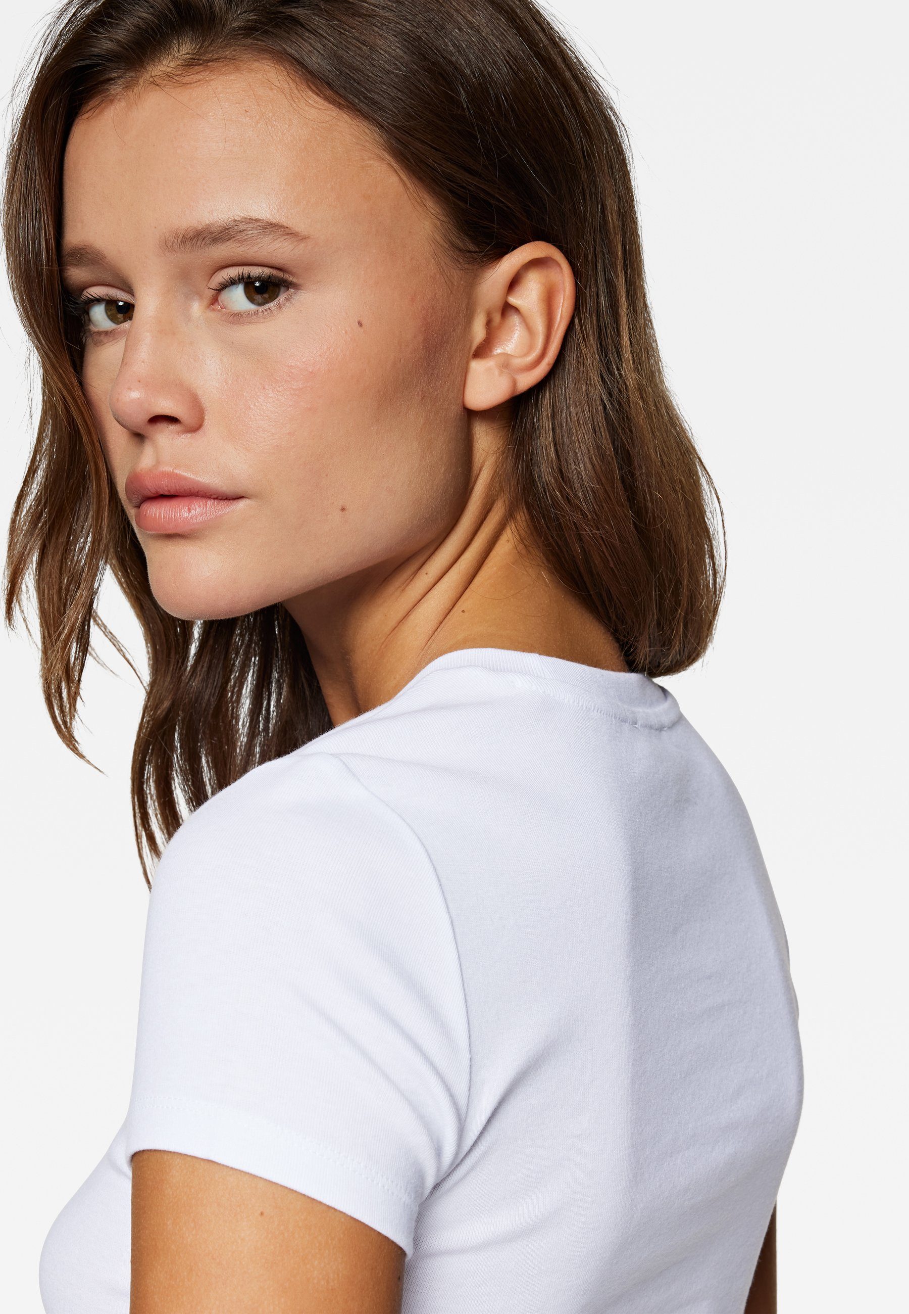 Mavi T-Shirt CREW NECK BASIC TEE Basic Crop Top