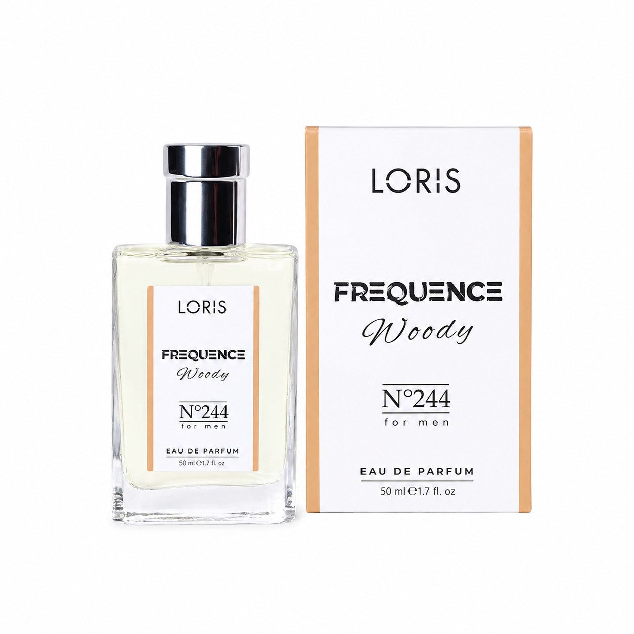 Loris Parfum Eau de Parfum Loris E 244 für Mann Eau de Parfum Spray 50 ml, 1-tlg.
