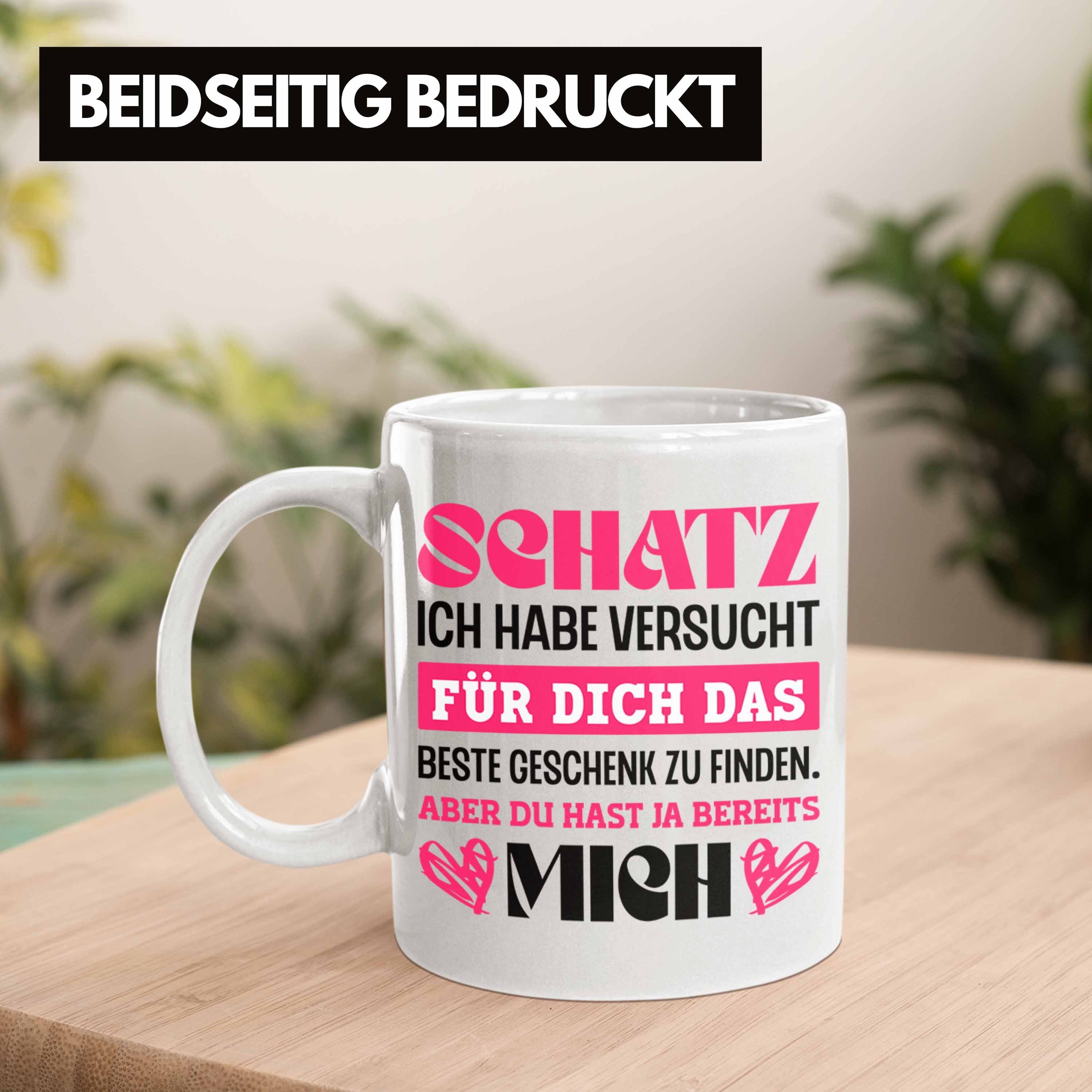 Freund Sie Trendation für Freundin Weiss Versucht Ich Geschenkidee Trendation Tasse Valentinstag Ihn Perfekte Lustige Finden Tasse - für Geschenk Zu Habe Das