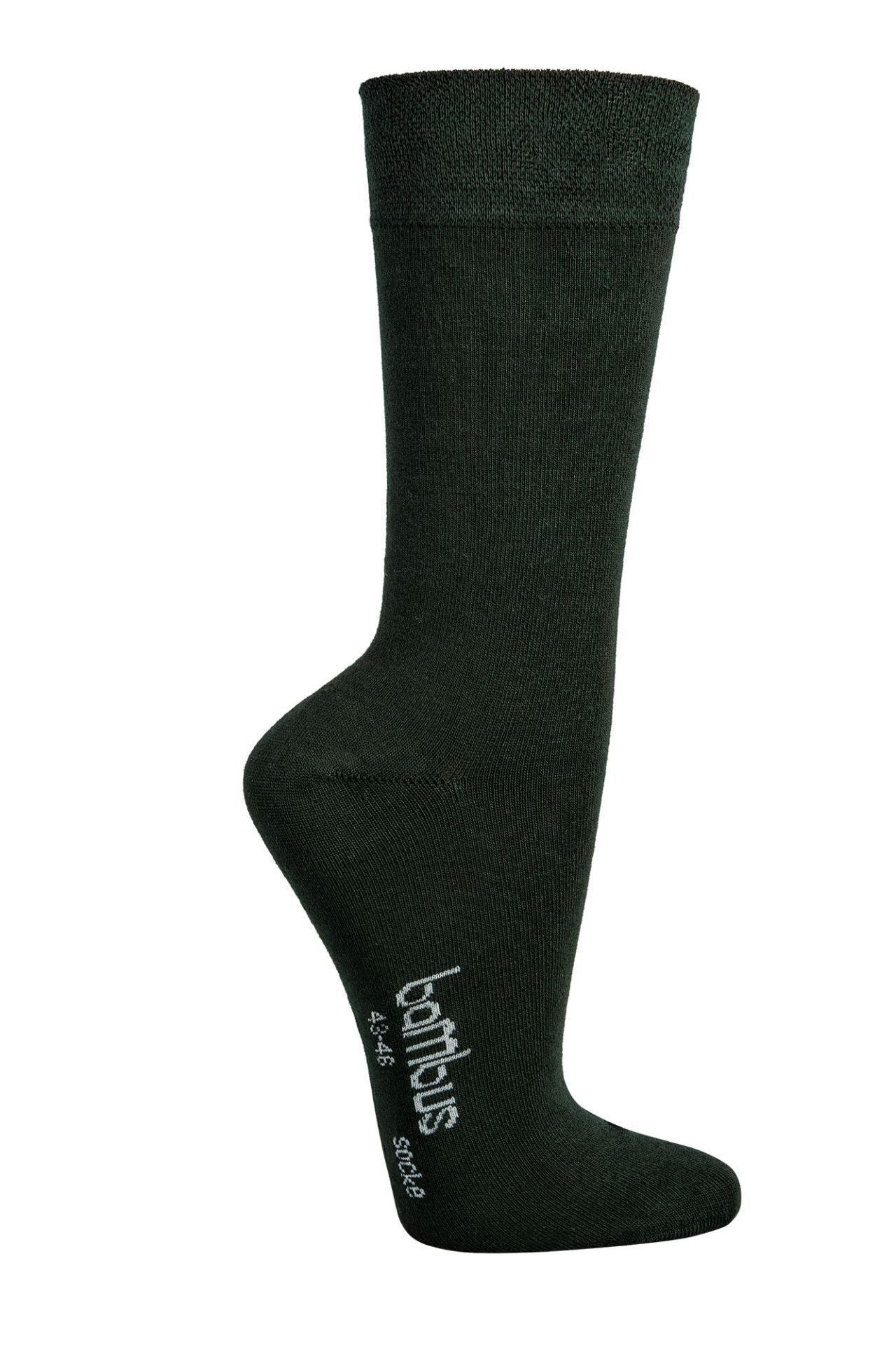 Wowerat Socken 3 Paar superweiche Bambus Wellness Socken normallang Damen & Herren (3 Paar)