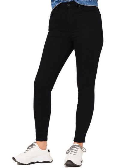 Gina Tricot Curve High-waist-Jeans Skinny-Passform, Hohe Taille, Verjüngte schnitt EXTRA SKINNY