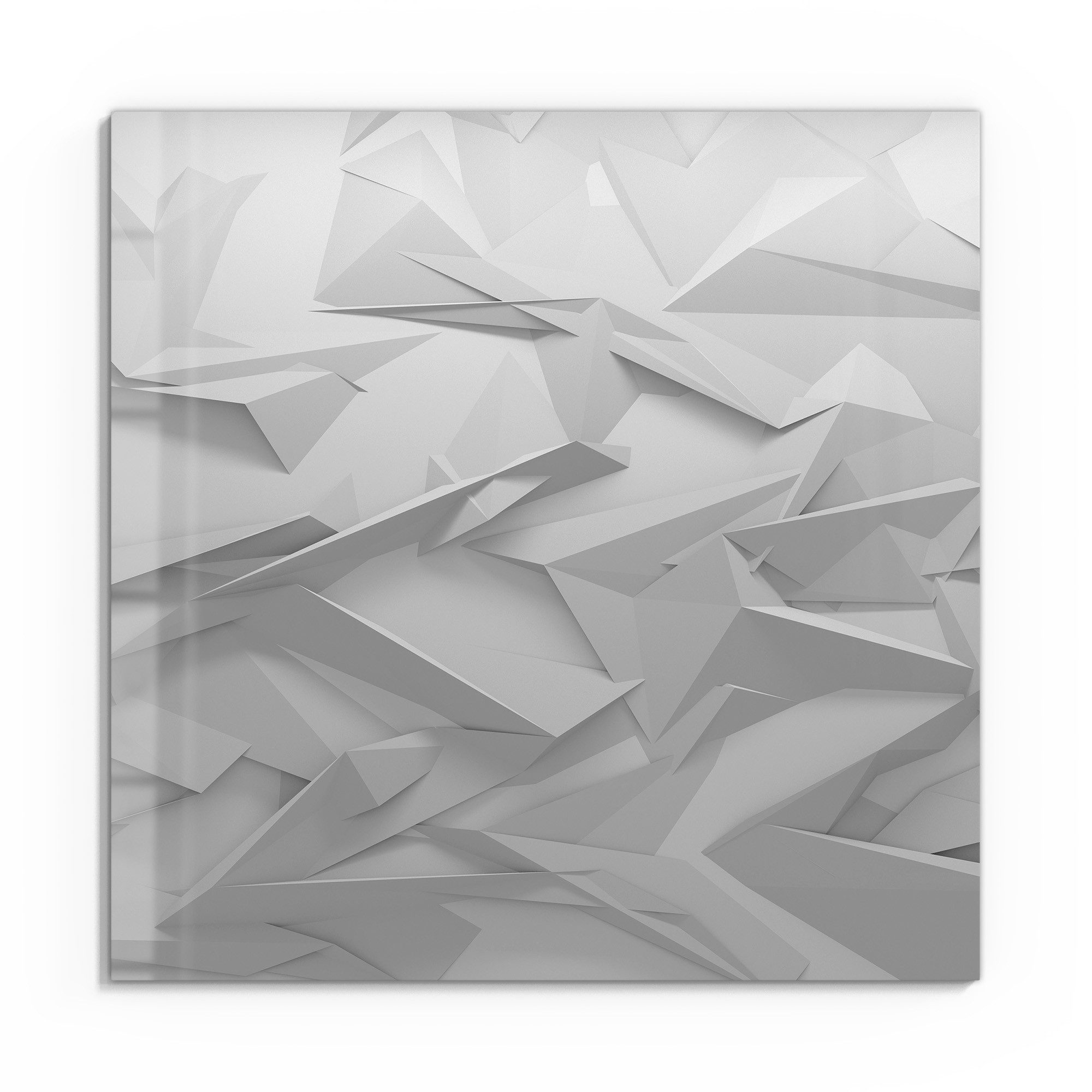DEQORI Glasbild 'Geometrische Eleganz', 'Geometrische Eleganz', günstig online kaufen