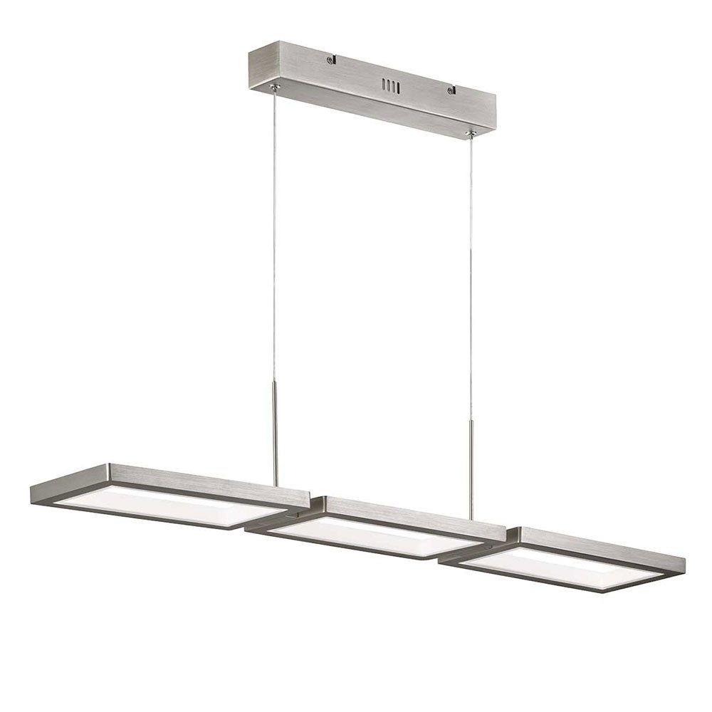 WOFI LED-Hängeleuchte, LED-Leuchtmittel fest verbaut, Warmweiß, Zugpendelleuchte LED Pendelleuchte Höhenverstellbar