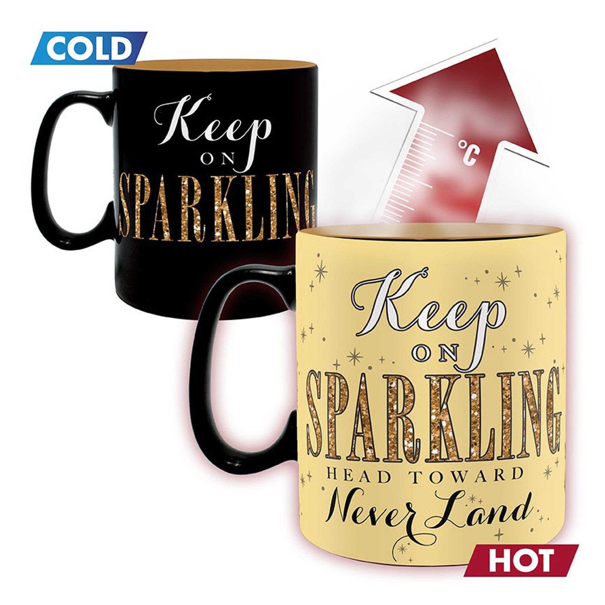 ABYstyle Thermotasse Tinkerbell Sparkle - Disney Peter Pan
