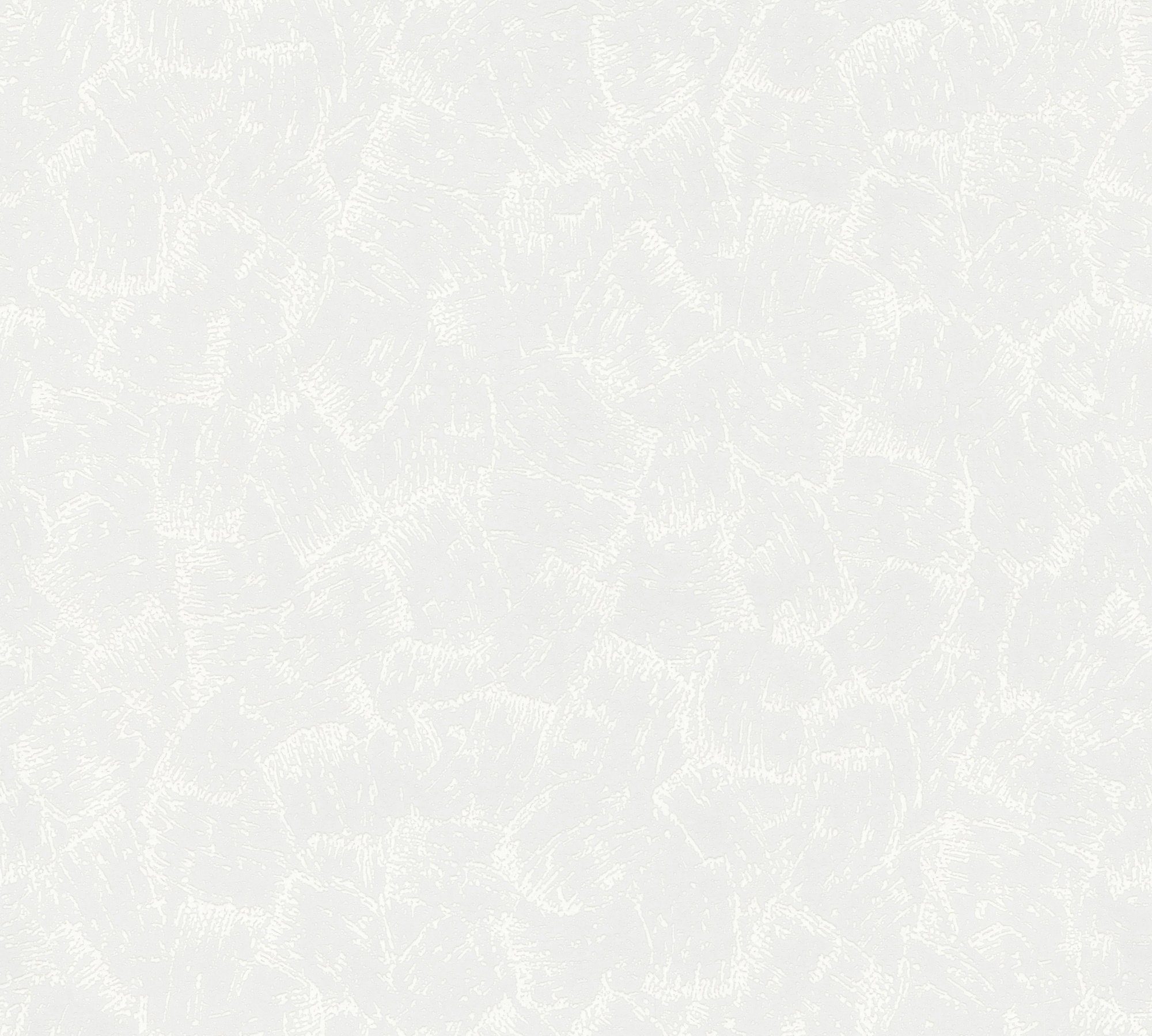 Simply Einfarbig Weiß einfarbig, Strukturtapete Tapete A.S. White, Création