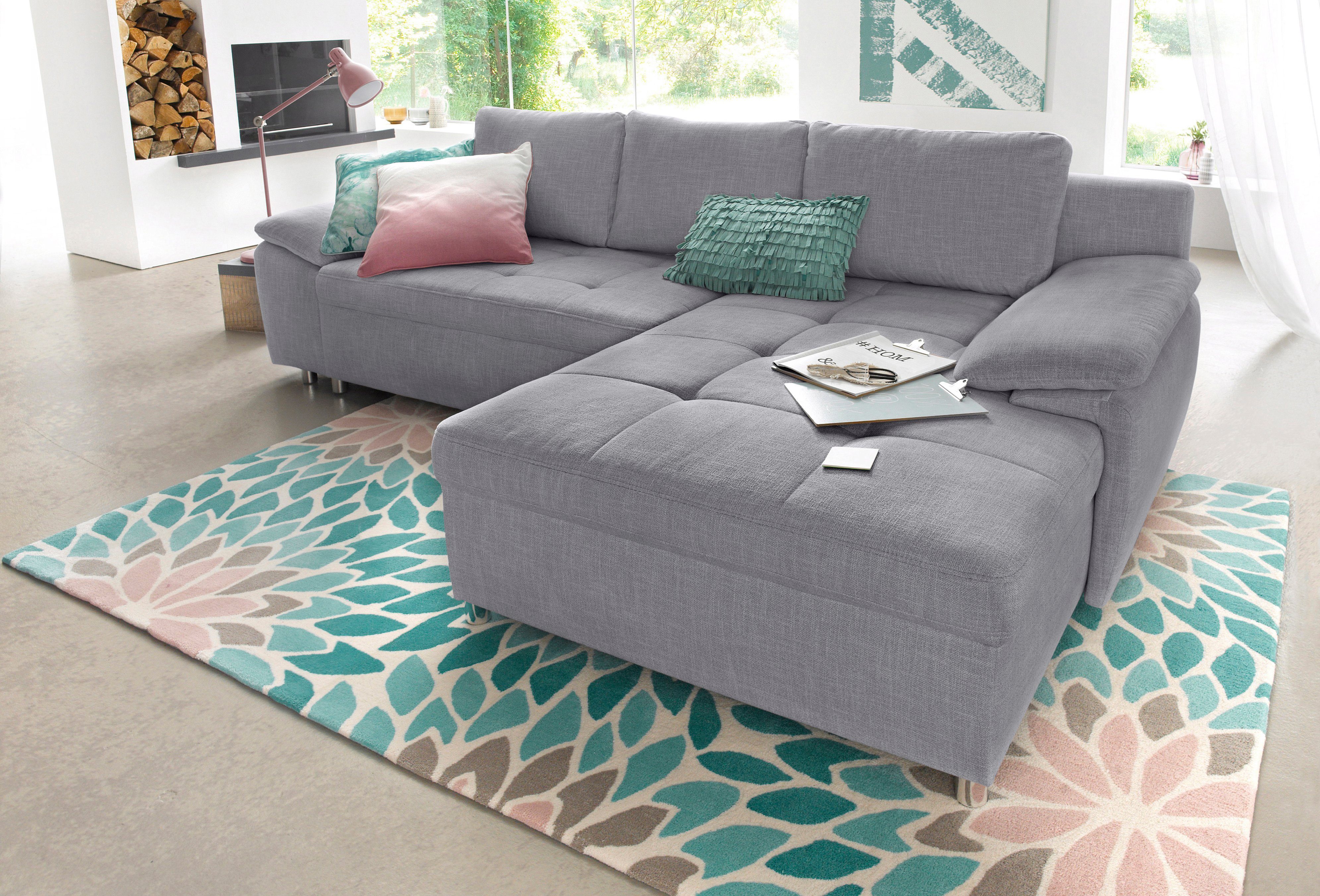 sit&more Ecksofa "Labene L-Form" wahlweise mit Bettfunktion und Bettkasten, günstig online kaufen