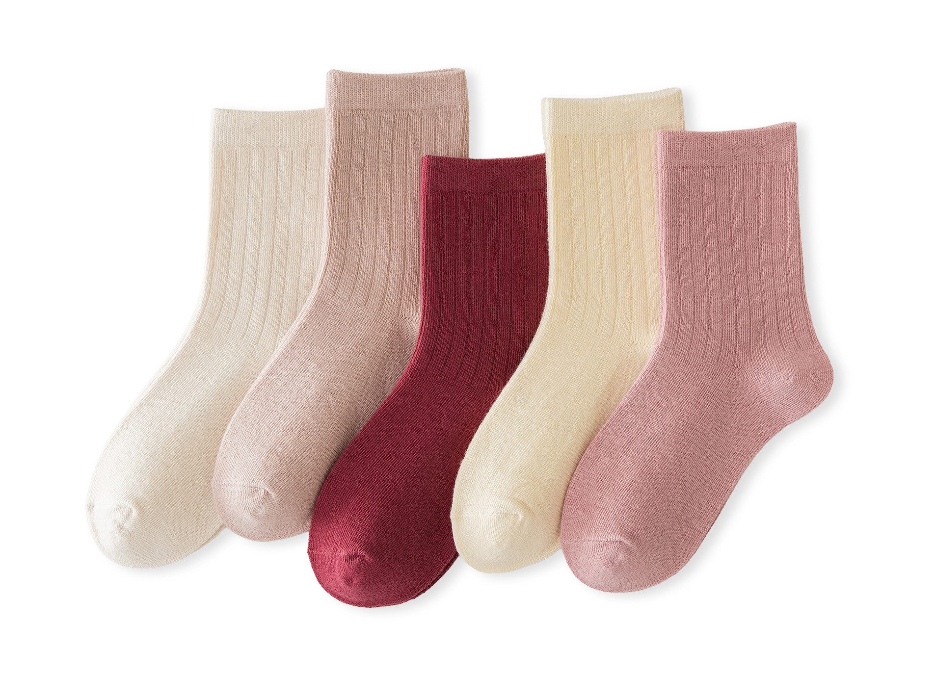 axy Socken axy Kinder Socken 5 Paar Multipack im Farbverlauf (5er-Pack, 5 Paar) Geschenke Weich Neuheit Kindersocken