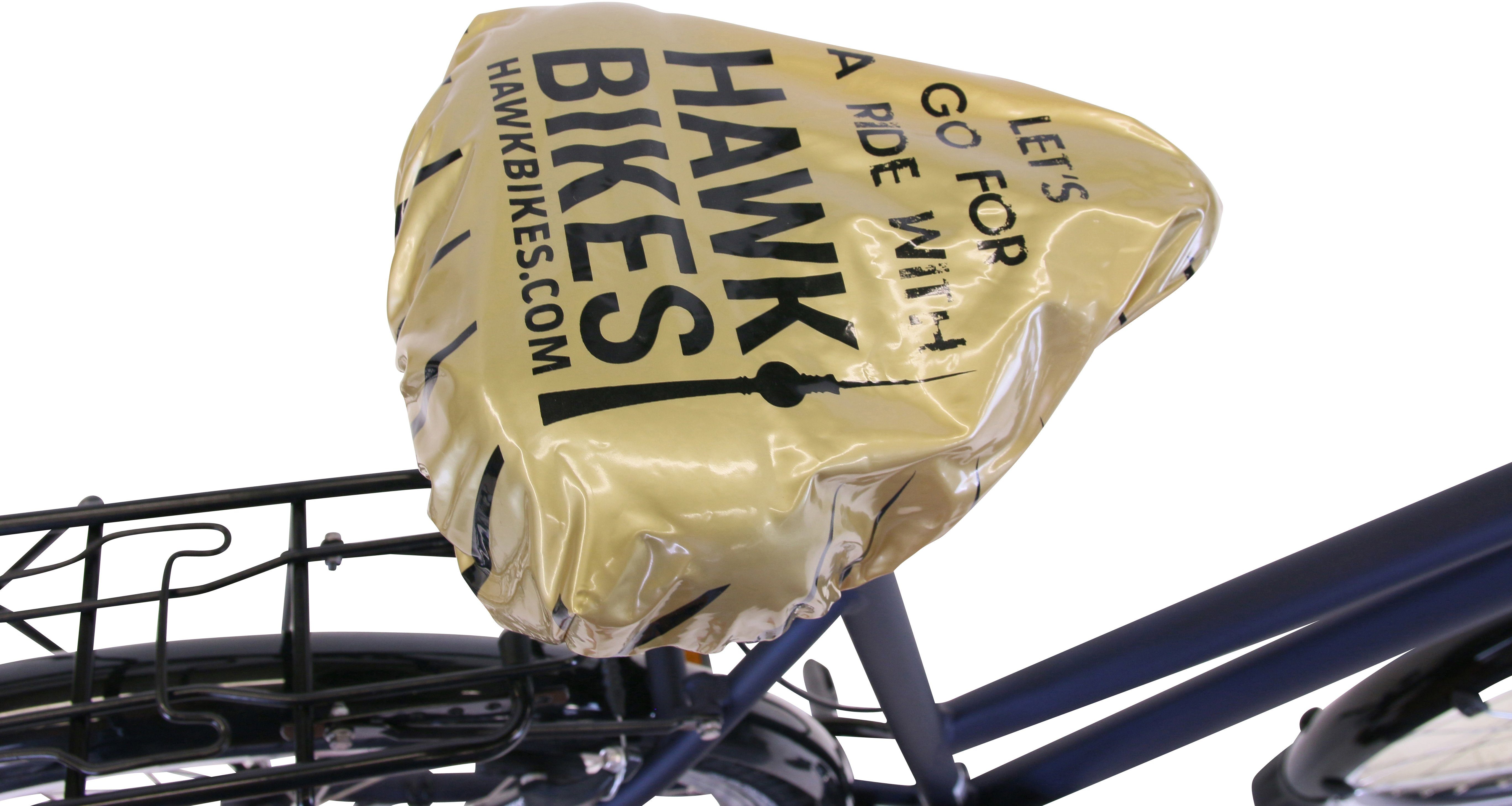 HAWK Bikes Lady Gang Plus Citytrek HAWK Schaltwerk Ocean Cityrad Blue, Nexus 7 Shimano Deluxe