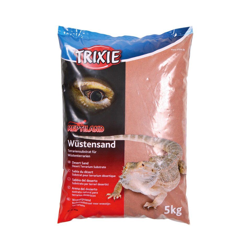 Terrariensand Wüstensand für Terrarien 5 kg rot