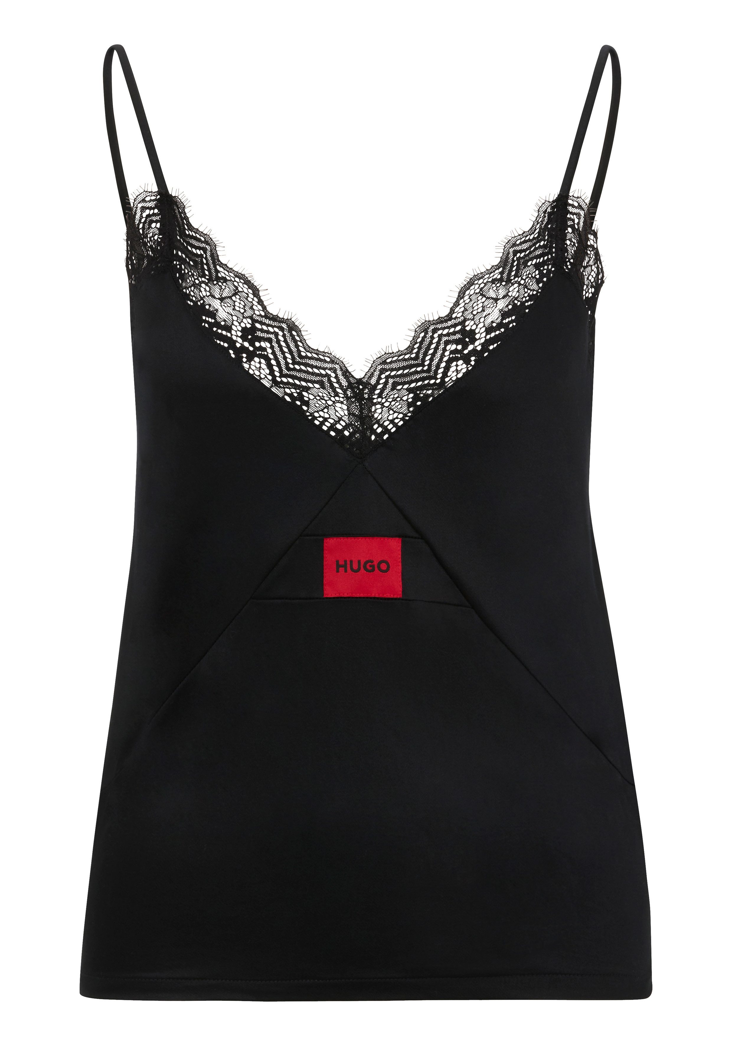 HUGO Spitzentop RED LABEL LACE_CAMI mit günstig online kaufen