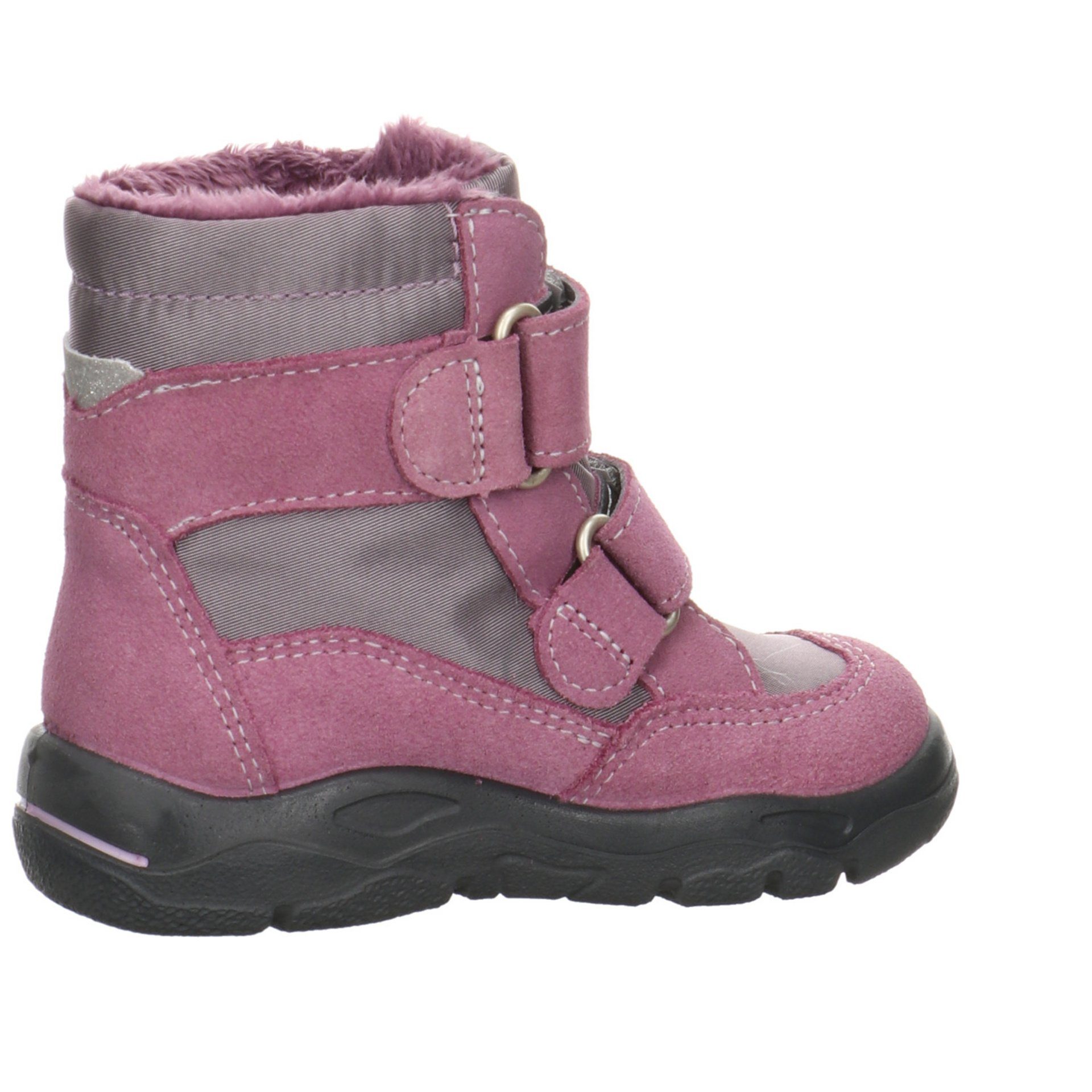 Krabbelschuhe Lauflernschuh Baby Hildie purple Leder-/Textilkombination Boots Ricosta (320) Lauflernschuhe