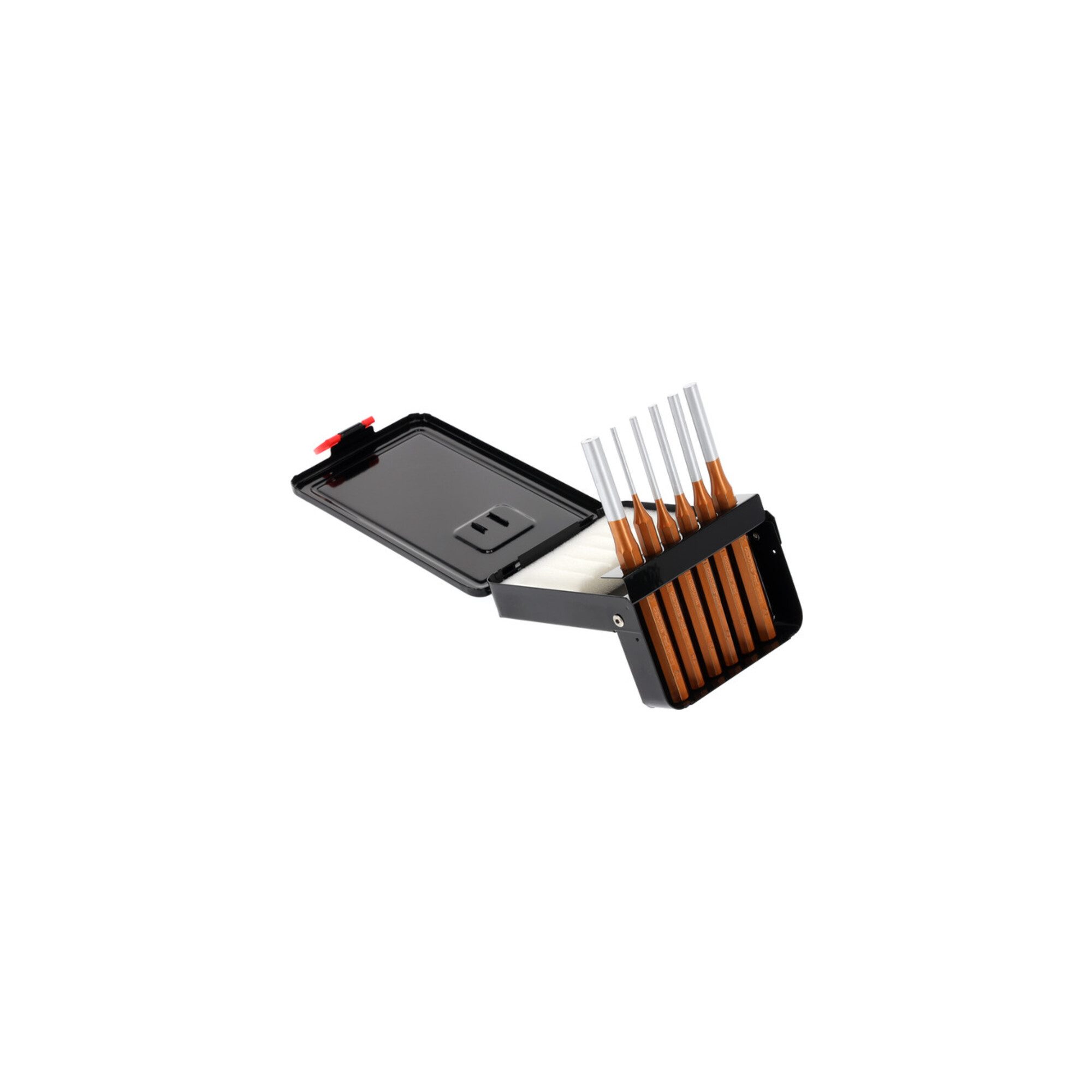 Gedore Red Vertreiber Gedore red Splinttreiber-Satz inkl. Metallklappkassette, 6-teilig, 3 -
