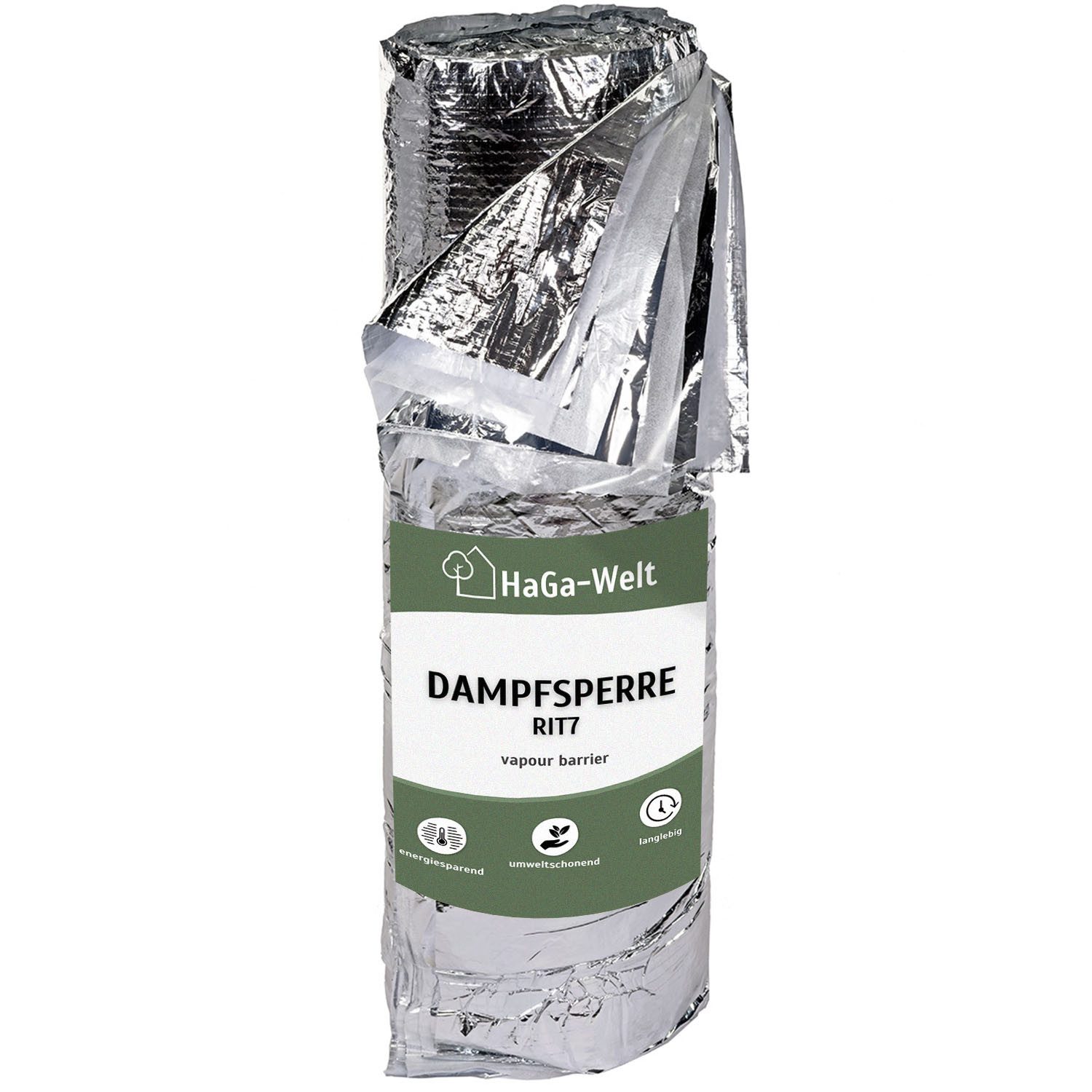 HaGa Dämmunterlage HaGa® Thermofolie Dachisolierfolie 1,2m x 12,5m 7 Schichten