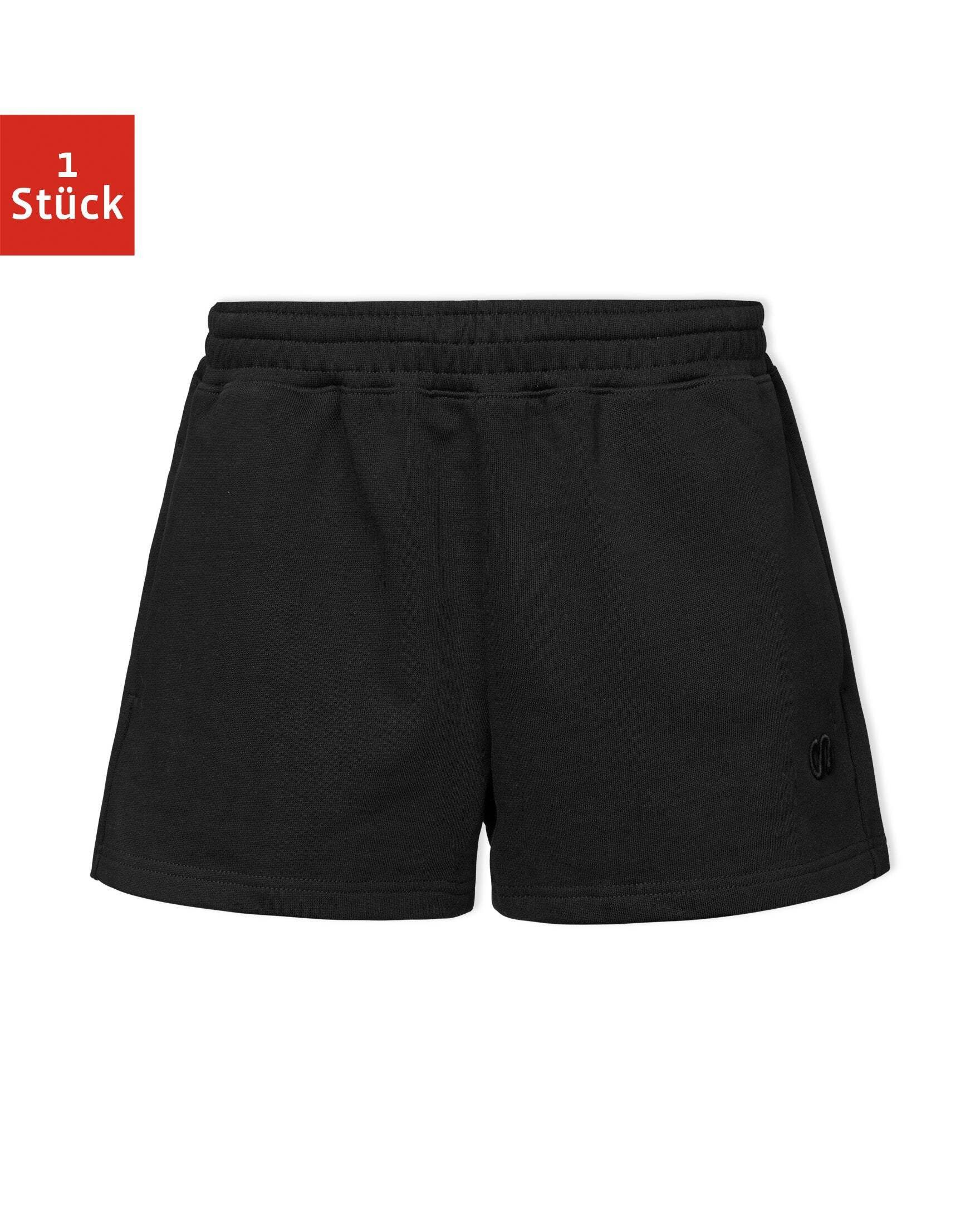 SNOCKS Trainingsshorts Kurze Sweatshorts für Damen aus Bio-Baumwolle (1-tlg günstig online kaufen