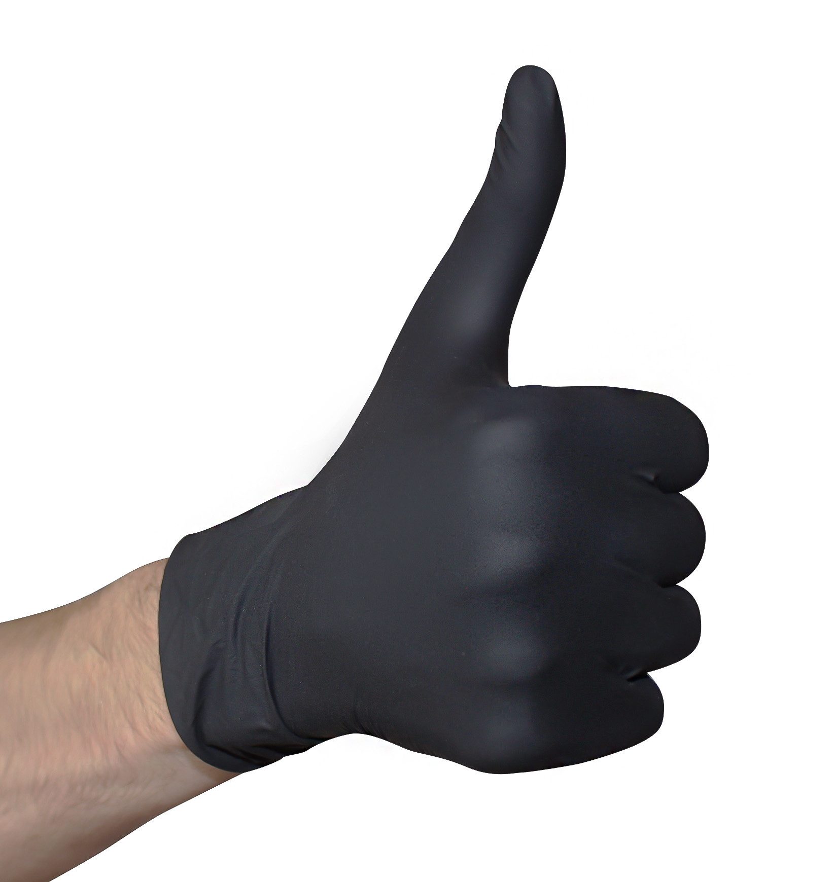 Medi-Inn Nitril-Handschuhe Nitril Black Plus, schwarz, puderfrei, latexfrei