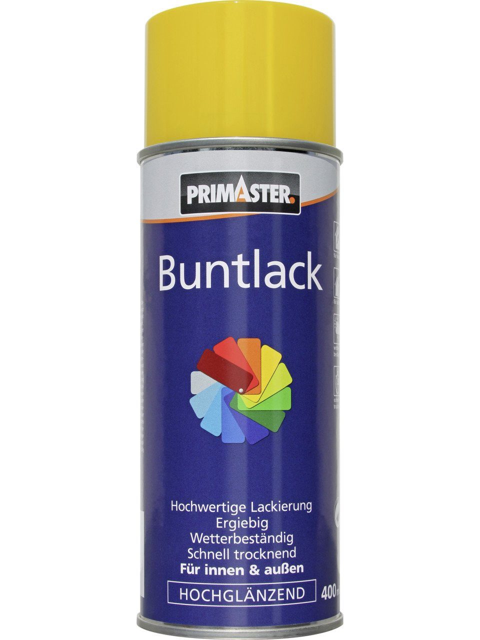 Sprühlack Primaster Lackspray 400 ml rapsgelb hochglänzend