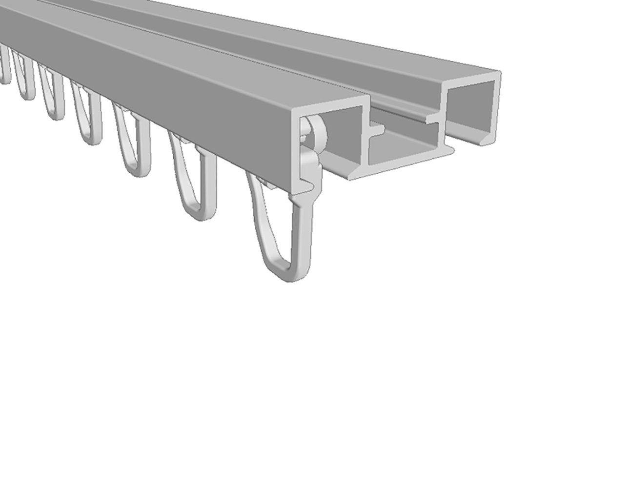 nodeko Gardinenröllchen 100 Stück besonders stabile Rollringe für den Objek günstig online kaufen