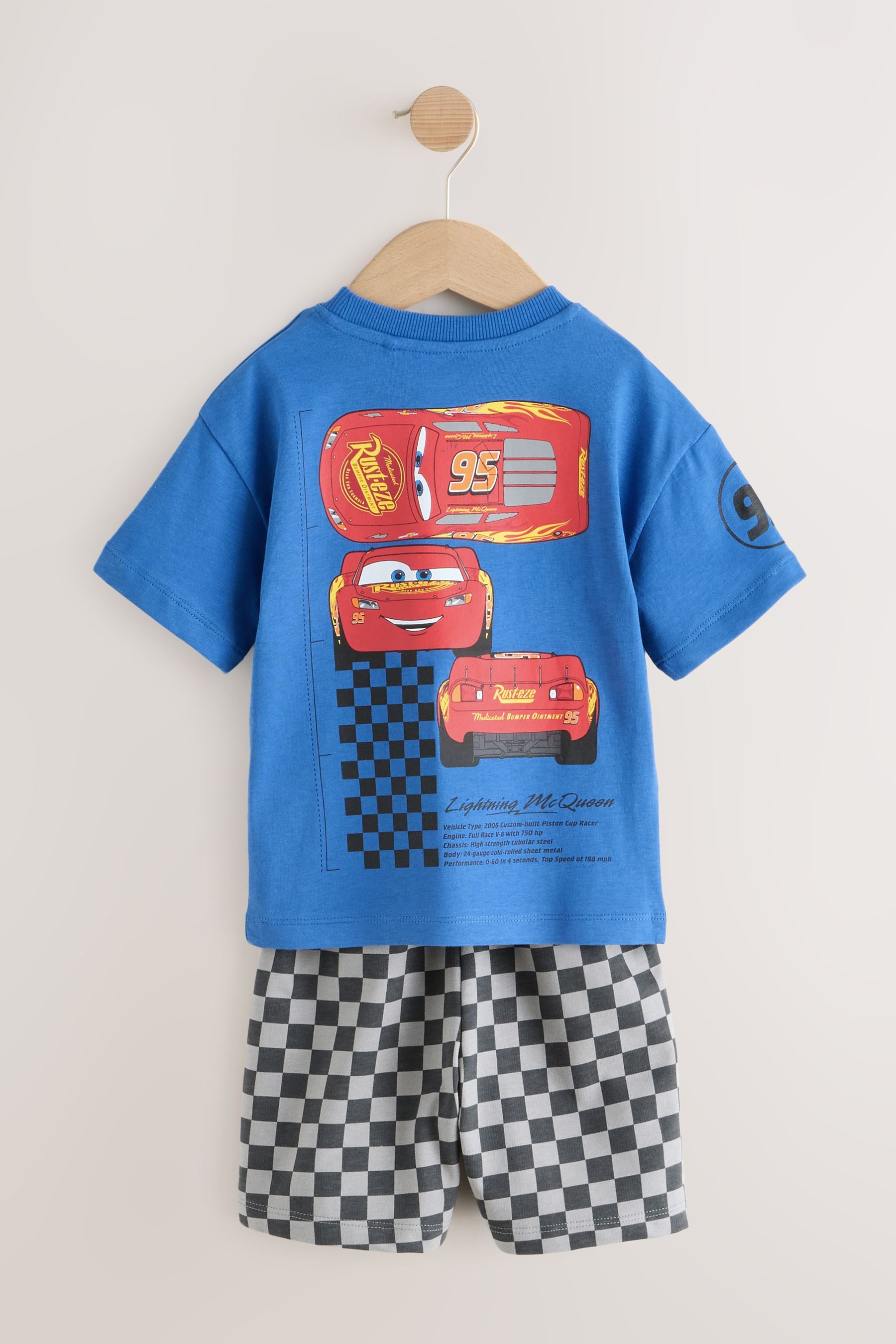 Next Shirt & Shorts T-Shirt und Shorts im Set, Disney Cars (2-tlg)