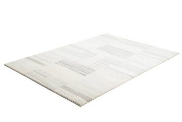 Teppich Nakarta, THEKO, Rechteckig, 160 x 230 cm, Natur Grau