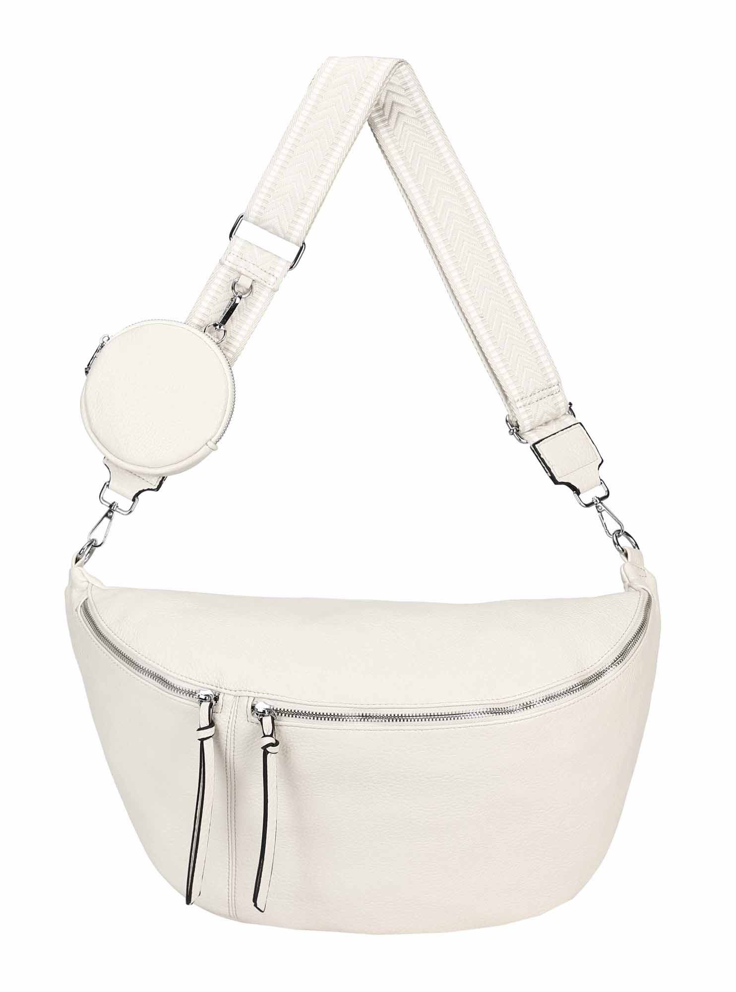 ITALYSHOP24 Schultertasche Damen XXL Tasche Gürteltasche günstig online kaufen