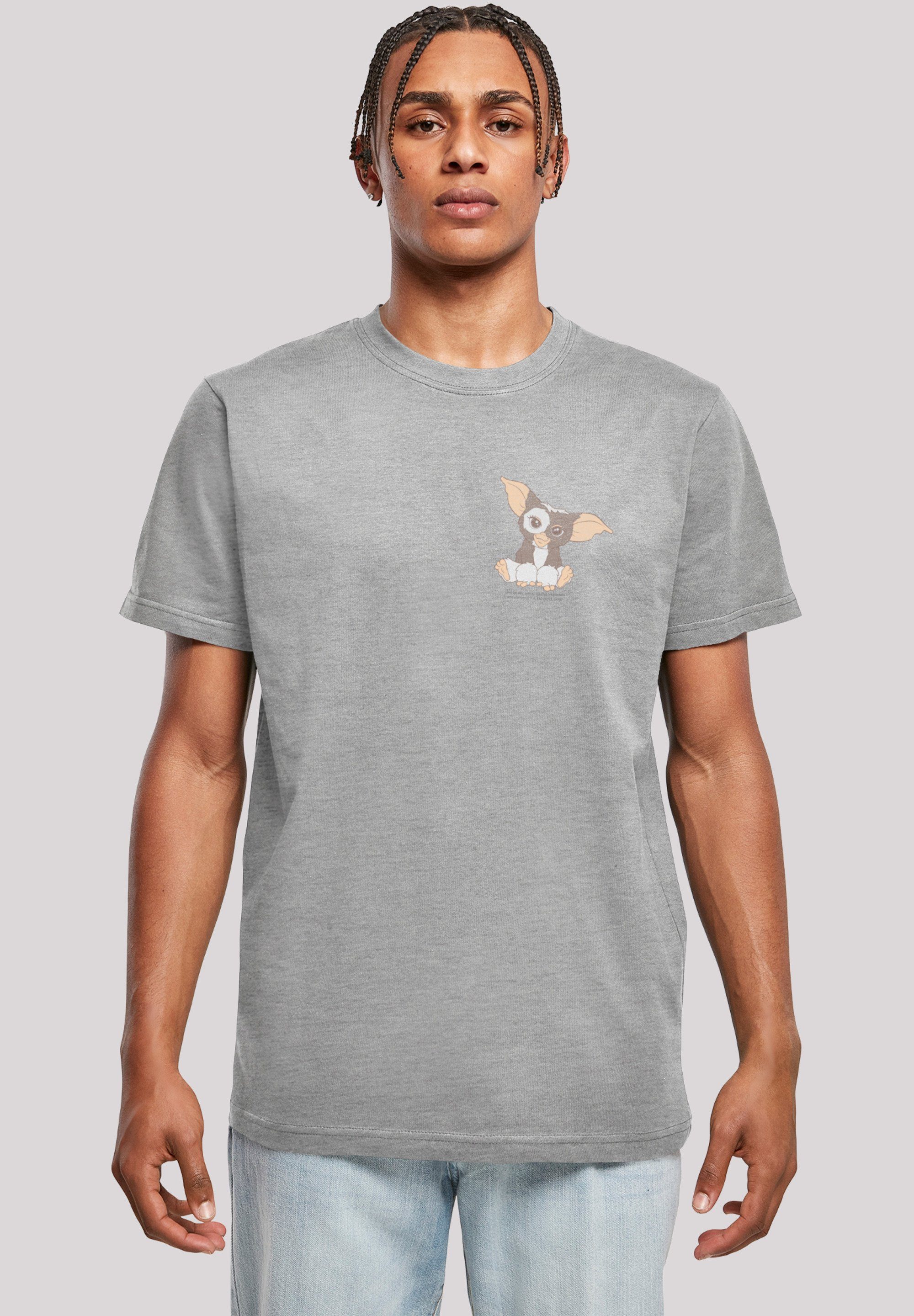 T-Shirt Die Gizmo F4NT4STIC Print heather Kleine Monster Gremlins grey