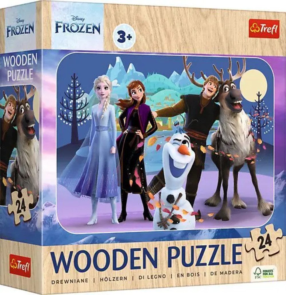 Trefl Пазлы Holz Пазлы Junior 24 - Disney Frozen, 29 Пазлыteile