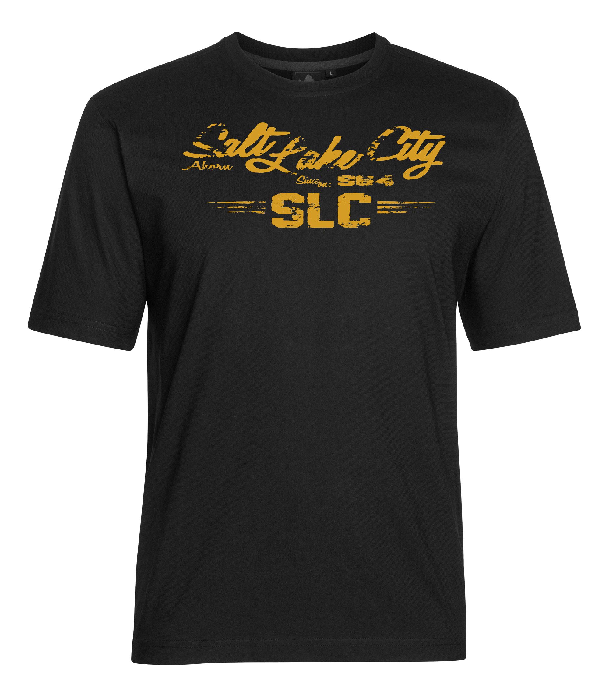 AHORN SPORTSWEAR T-Shirt mit Rundhalsausschnitt günstig online kaufen