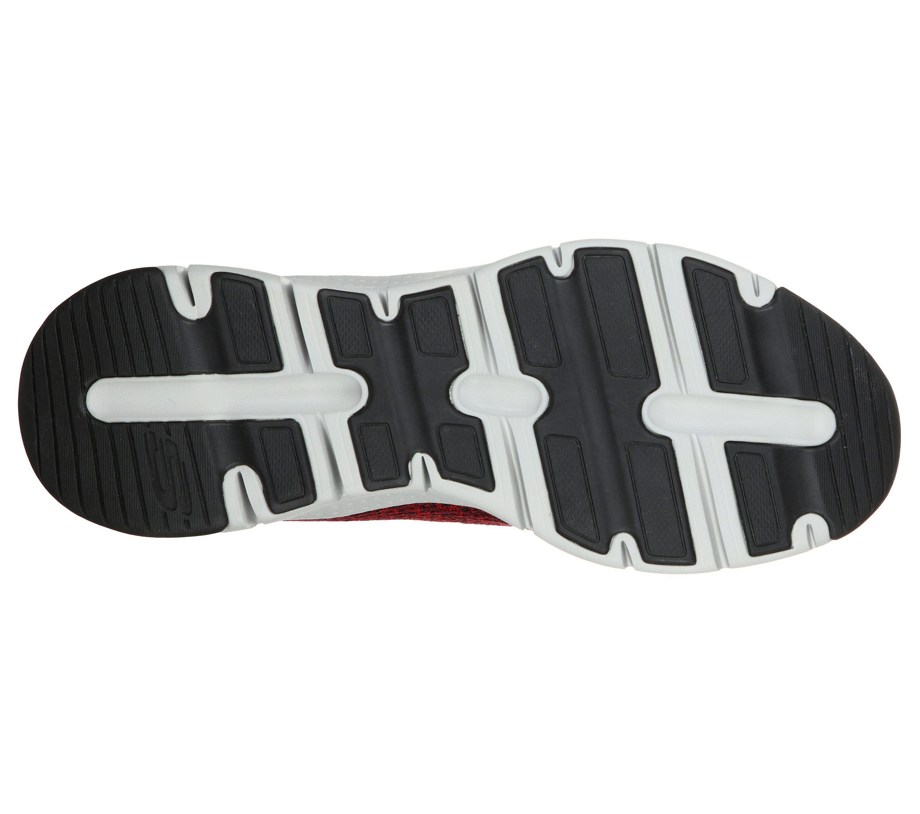 Sneaker Skechers red/black RDBK Paradyme
