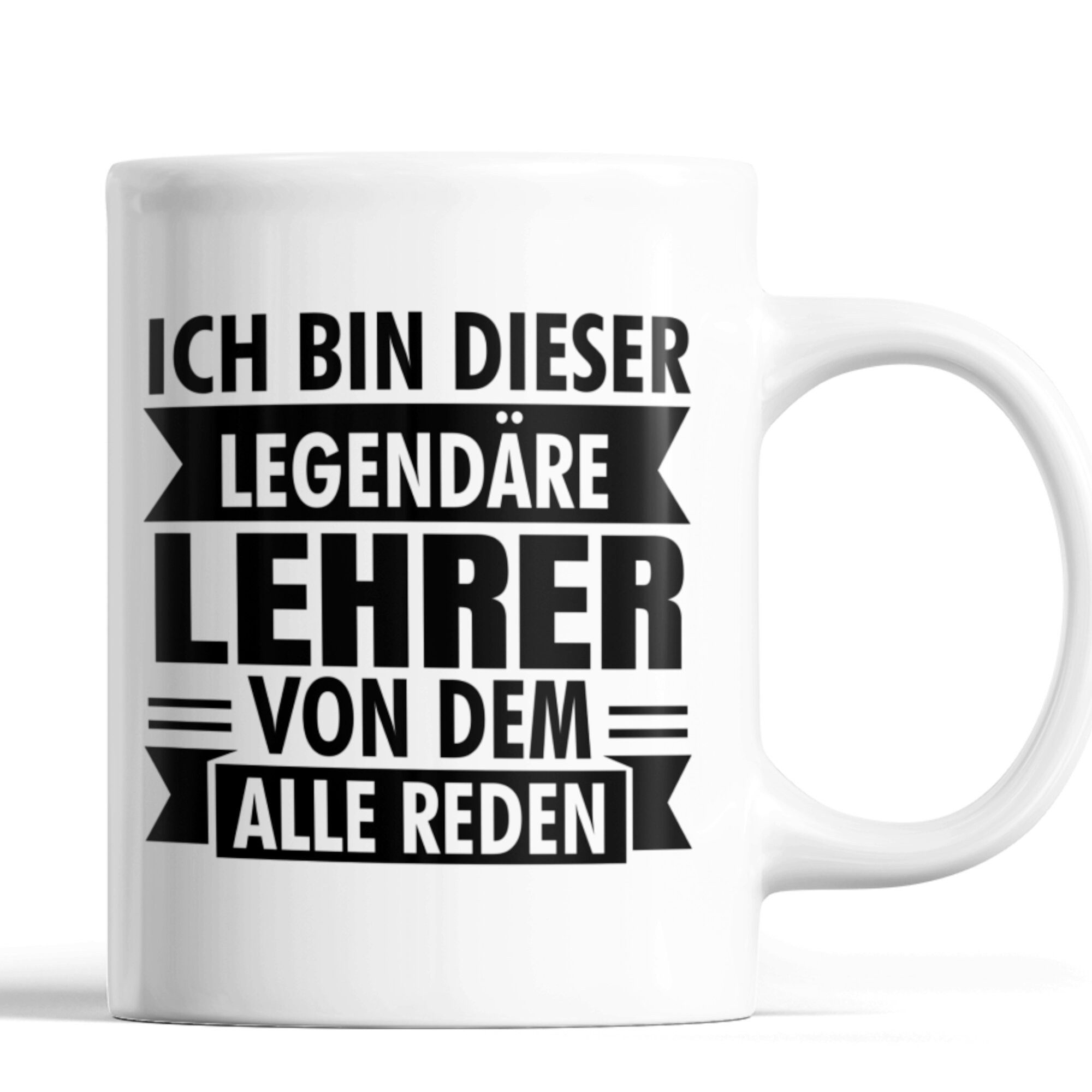 Printmacher Tasse Legendäre Lehrer Tasse Lehramt Schule Kaffeebecher, Keramik