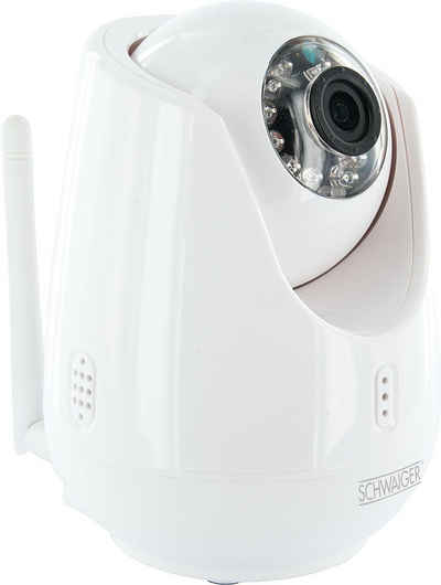 Schwaiger ZHK18 Smart Home Kamera (Innenbereich, Bewegungserkennung, mit Audio-/Videoaufzeichnung)