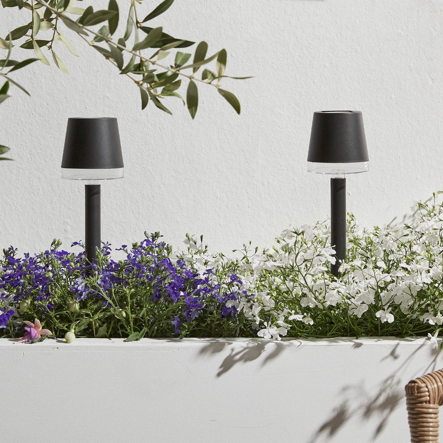 Luxform Gartenleuchte Solar-Gartenlampe - Cala d'Or günstig online kaufen