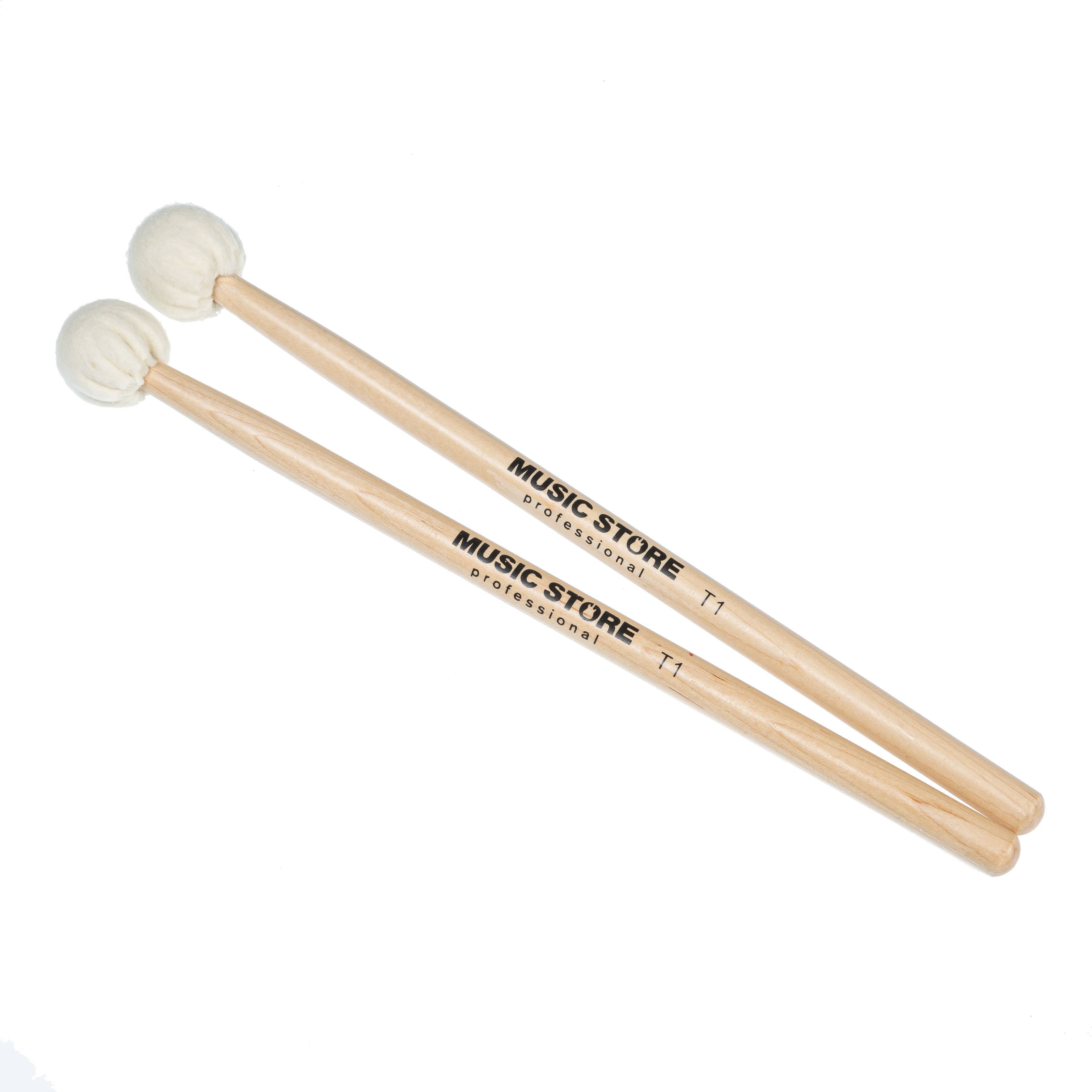 FAME Holzschlägel (Sticks, Beater und Mallets, Concert Percussion Schlägel), T1 Drum Mallet Soft - Concert Percussion Schlägel