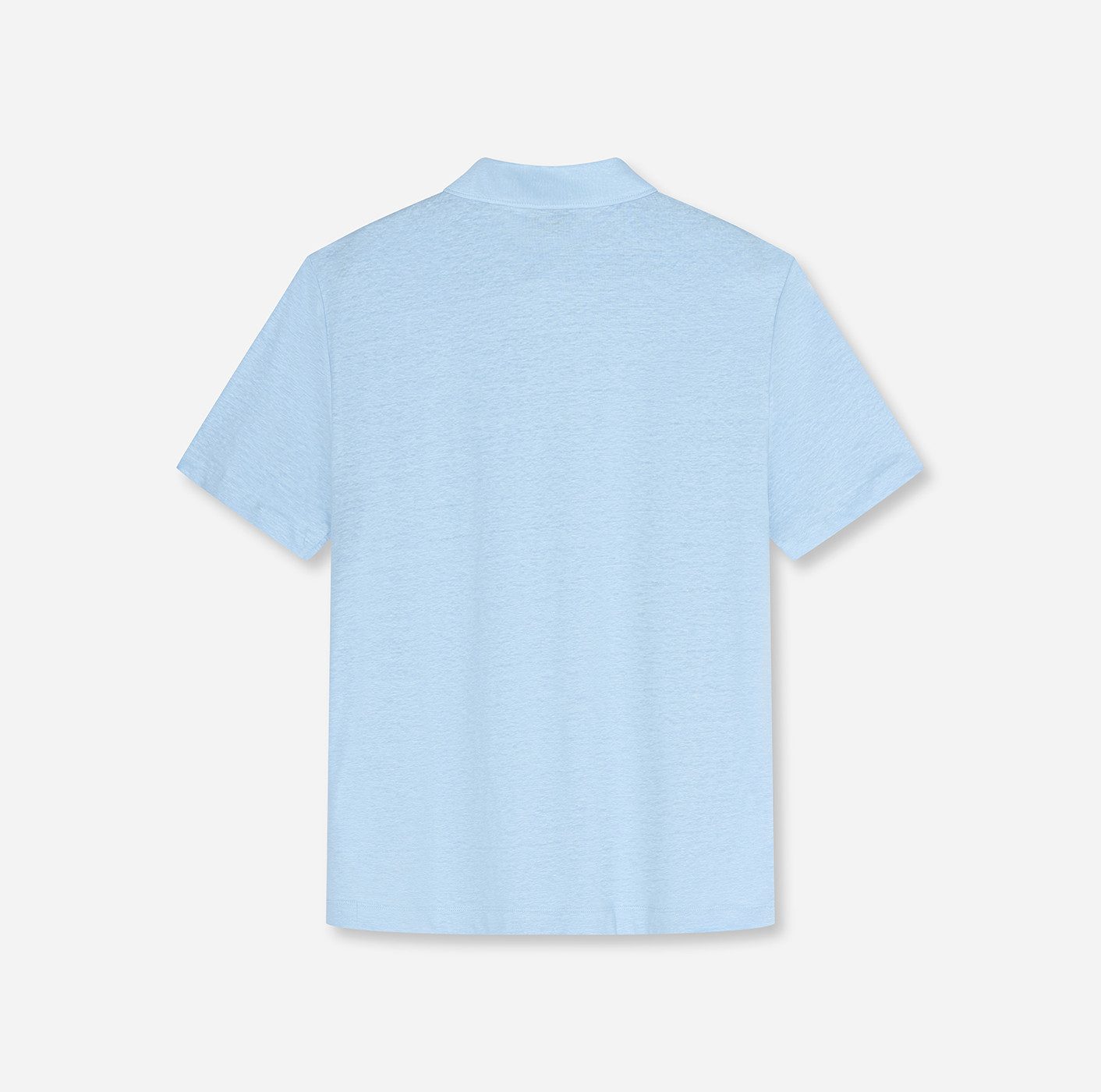OLYMP Poloshirt aus hochwertigem Leinen, unifarben