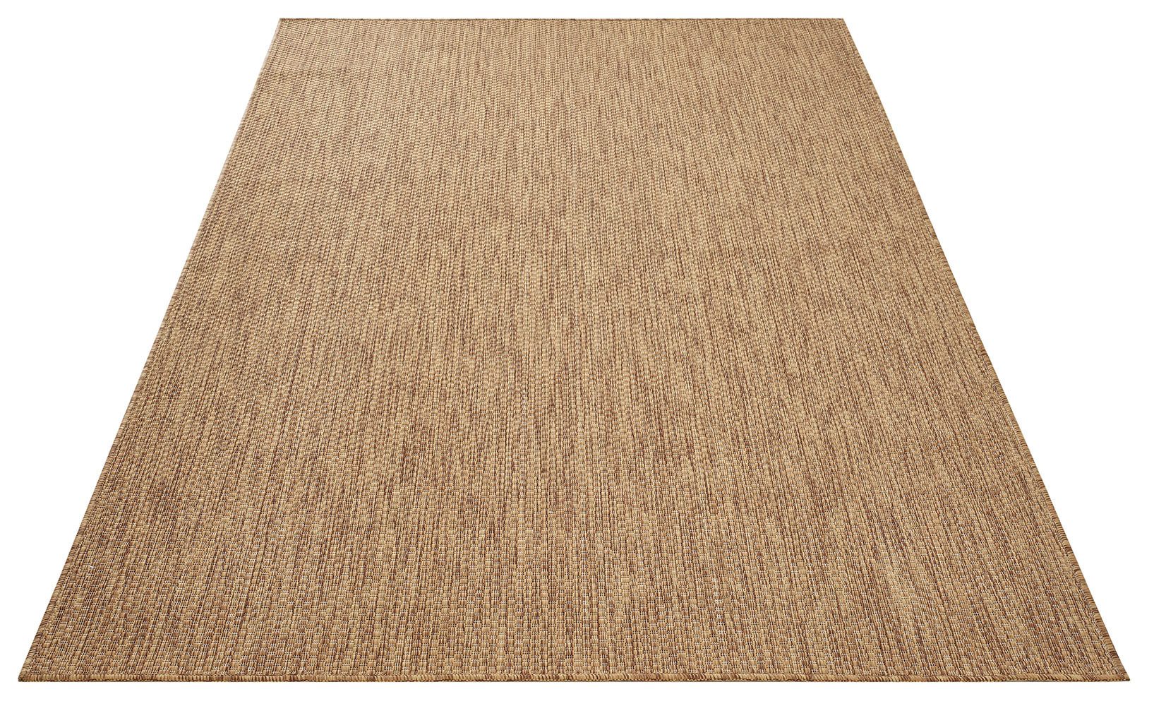 Bruno Banani Teppich Venezia, auch als Läufer, rechteckig, Höhe: 4 mm, In- und Outdoor geeignet, Sisal-Optik, Wetterfest & UV-beständig
