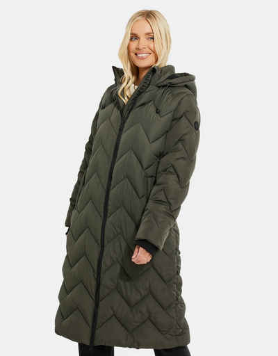 Threadbare Wintermantel THB Ladies Long Line Gandey