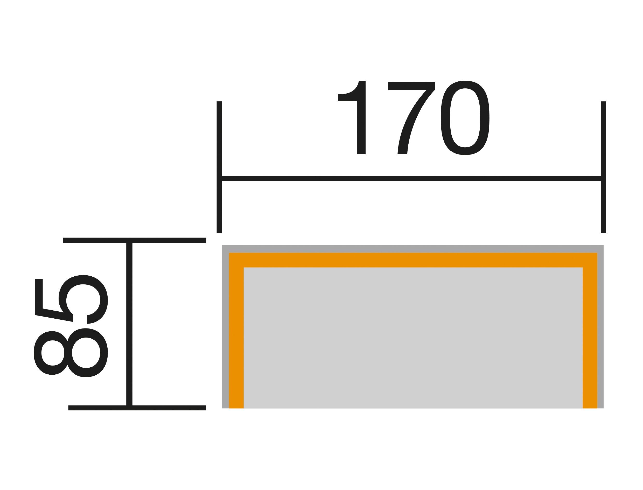 weka Sitzlaube Merano, 170x85x192 cm BxTxH