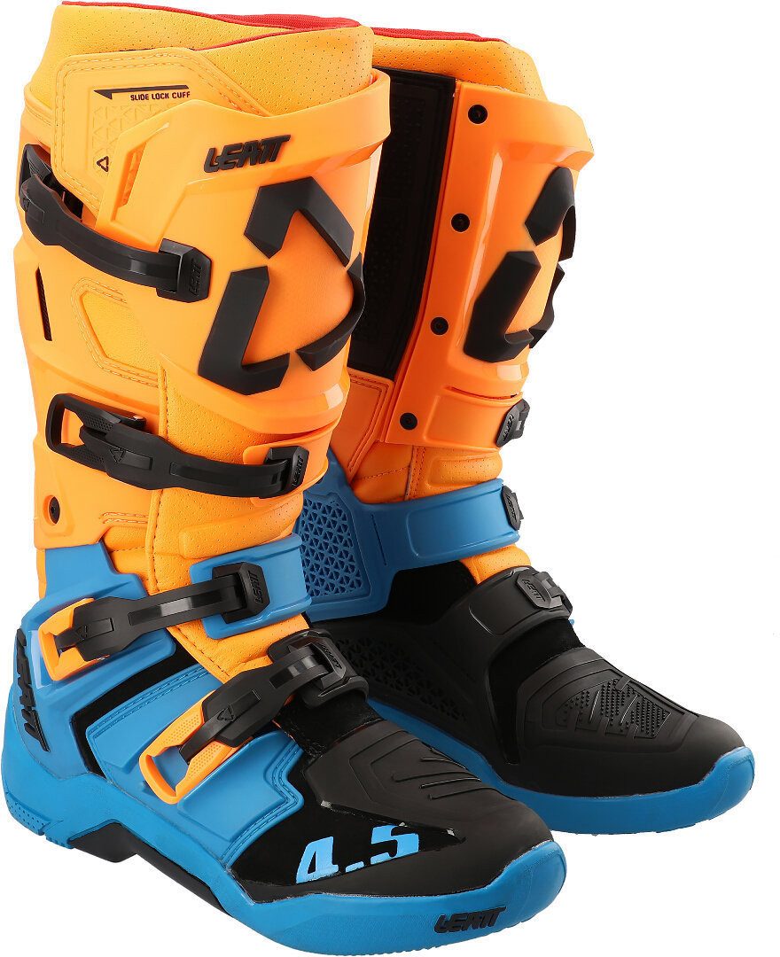 Leatt 4.5 Bluringe Motocross Stiefel Motorradstiefel Atmungsaktiv