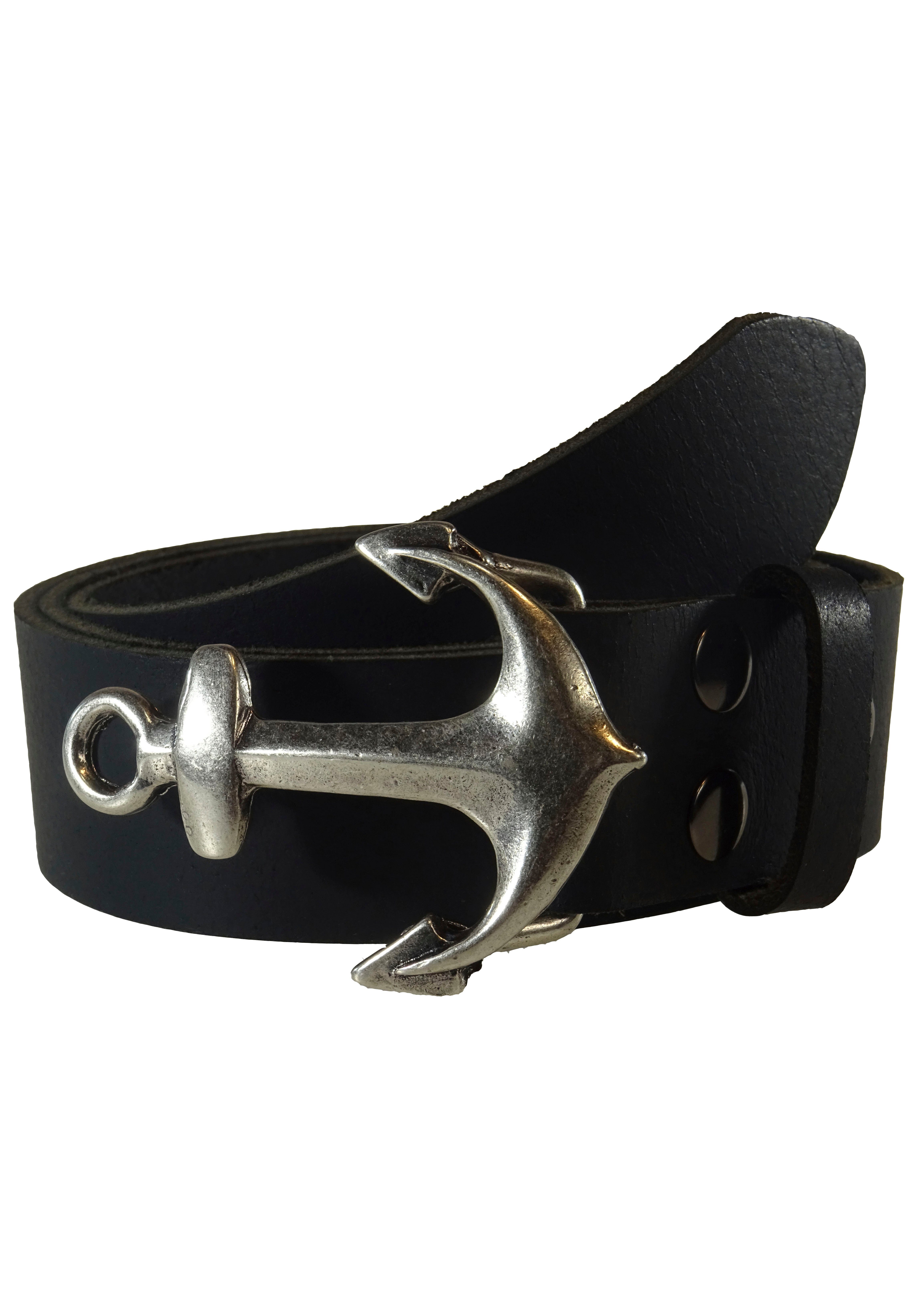 Rettungsring Gürtel Ledergürtel mit austauschbarer Schließe »Anker SO19°«, günstig online kaufen