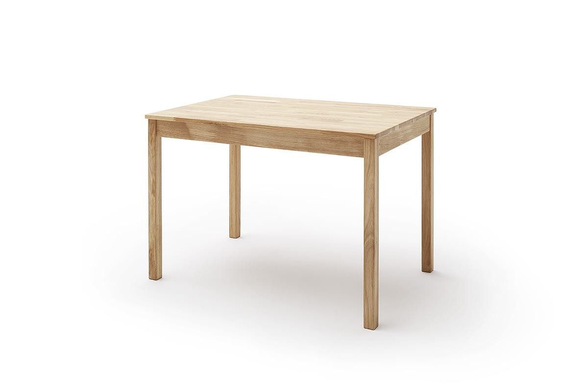 Natur24 Esstisch Kleiner Küchentisch Alfons 10x70x76 cm Tisch Esstisch Wildeiche massiv
