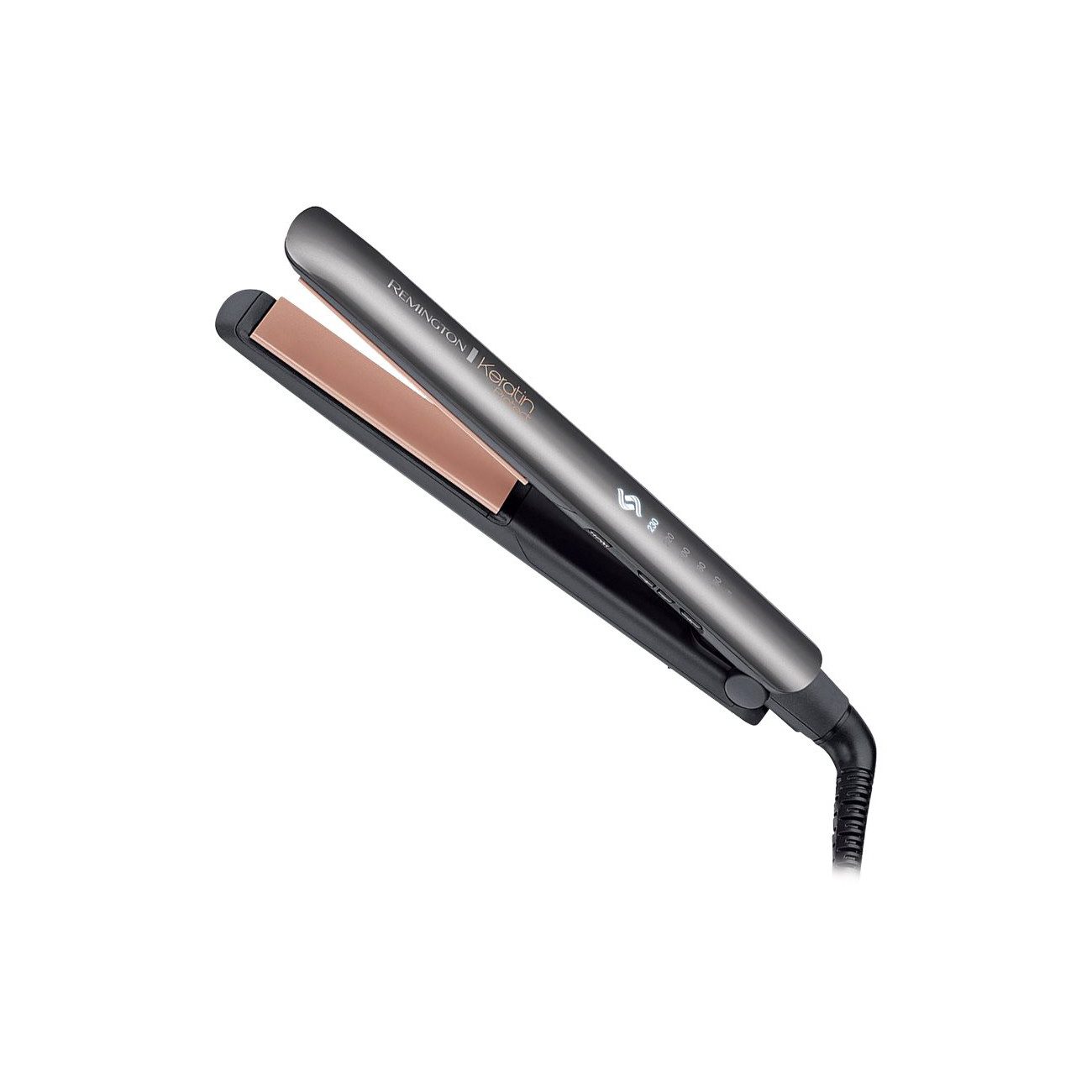 Remington Glätteisen S8598 Keratin Protect, Glätteisen, 5 Temperaturstufen, Schnellaufheizung, Überhitzungsschutz – Bild 3 von 5