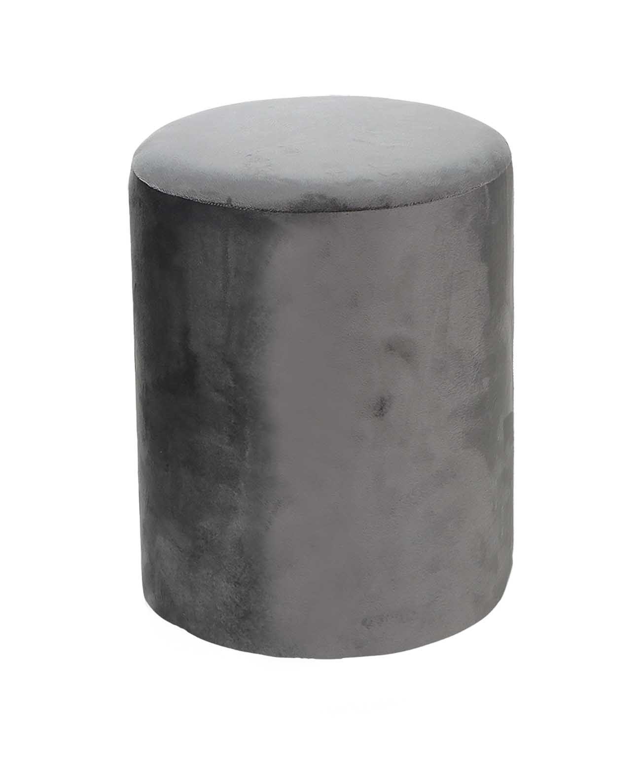 Bubble-Store Sitzhocker Samthocker, Polsterhocker (xH) ca. 28 x 37 cm. Reduzierter Preis € 34,99. Unverbindliche Preisempfehlung € 39,99