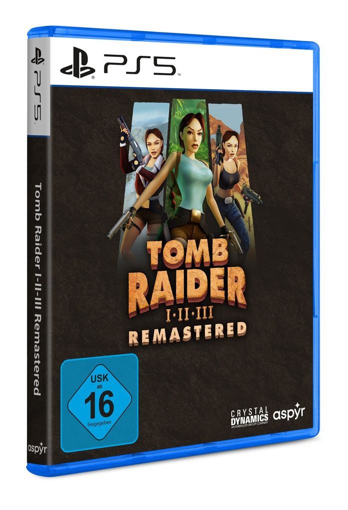 Tomb Raider 1-3 Remastered PlayStation 5
