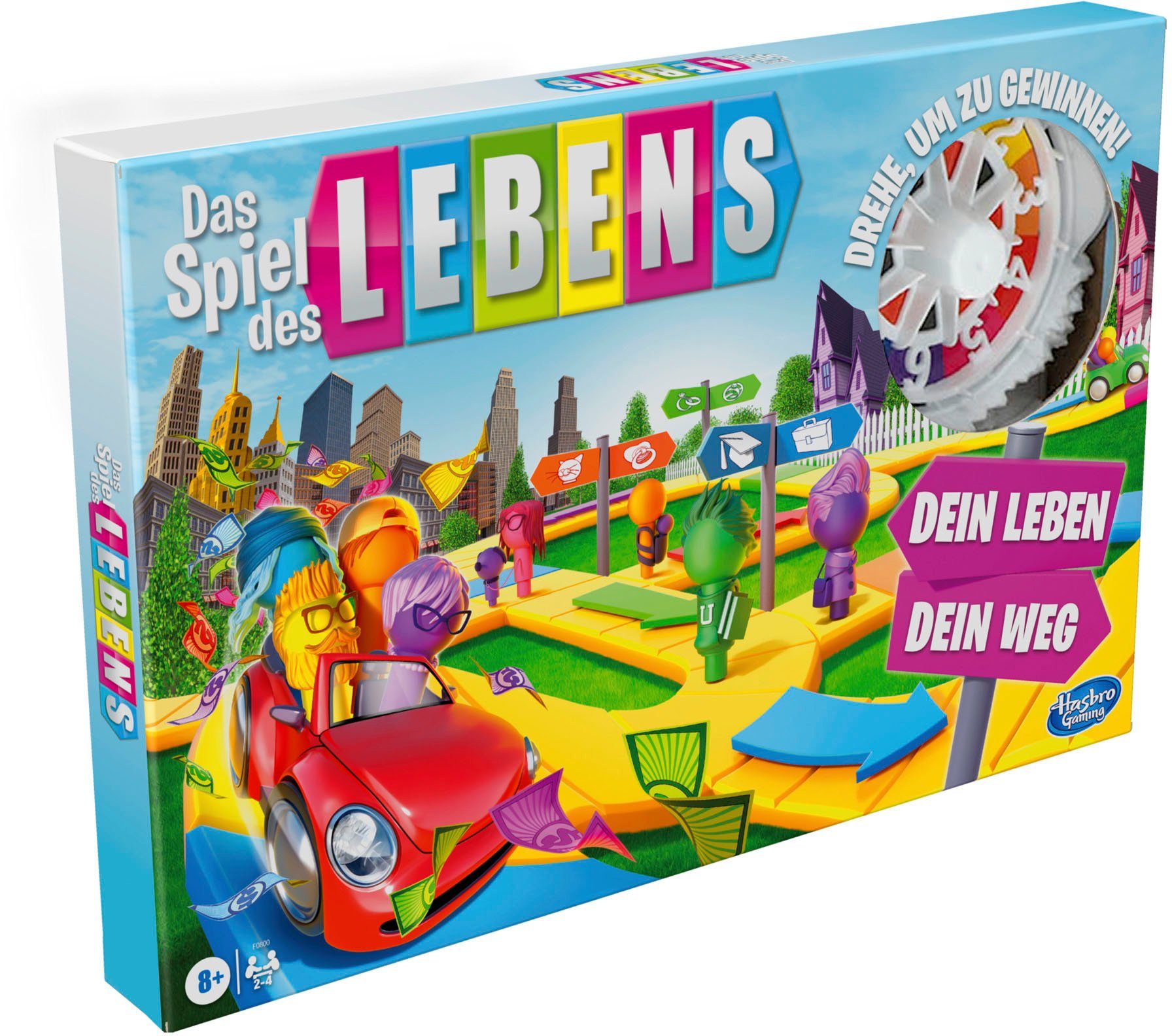 Hasbro Spiel Das Spiel des Lebens, Brettspiel