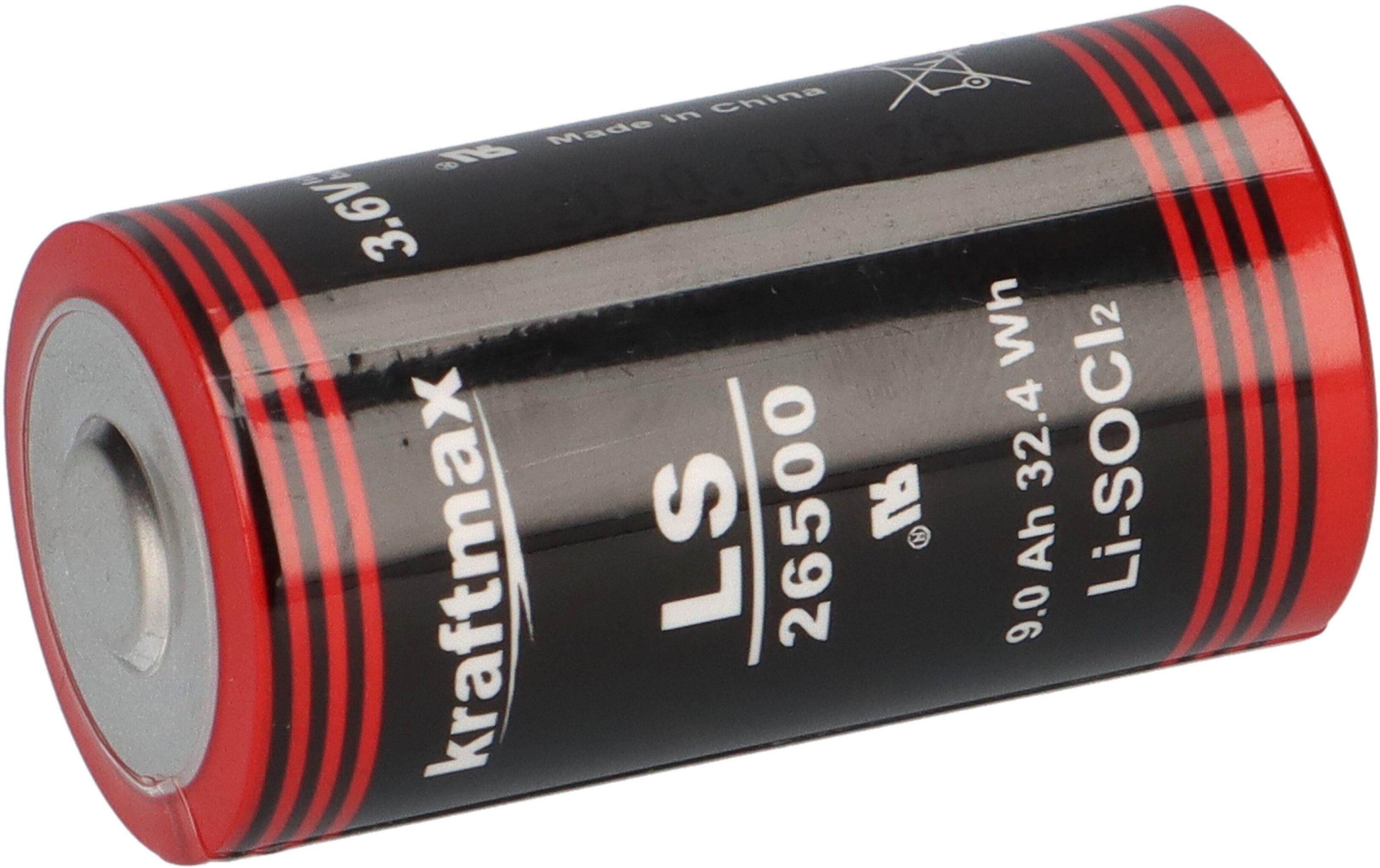 XCell Kraftmax Lithium 3,6V Batterie LS26500 C - Zelle Batterie