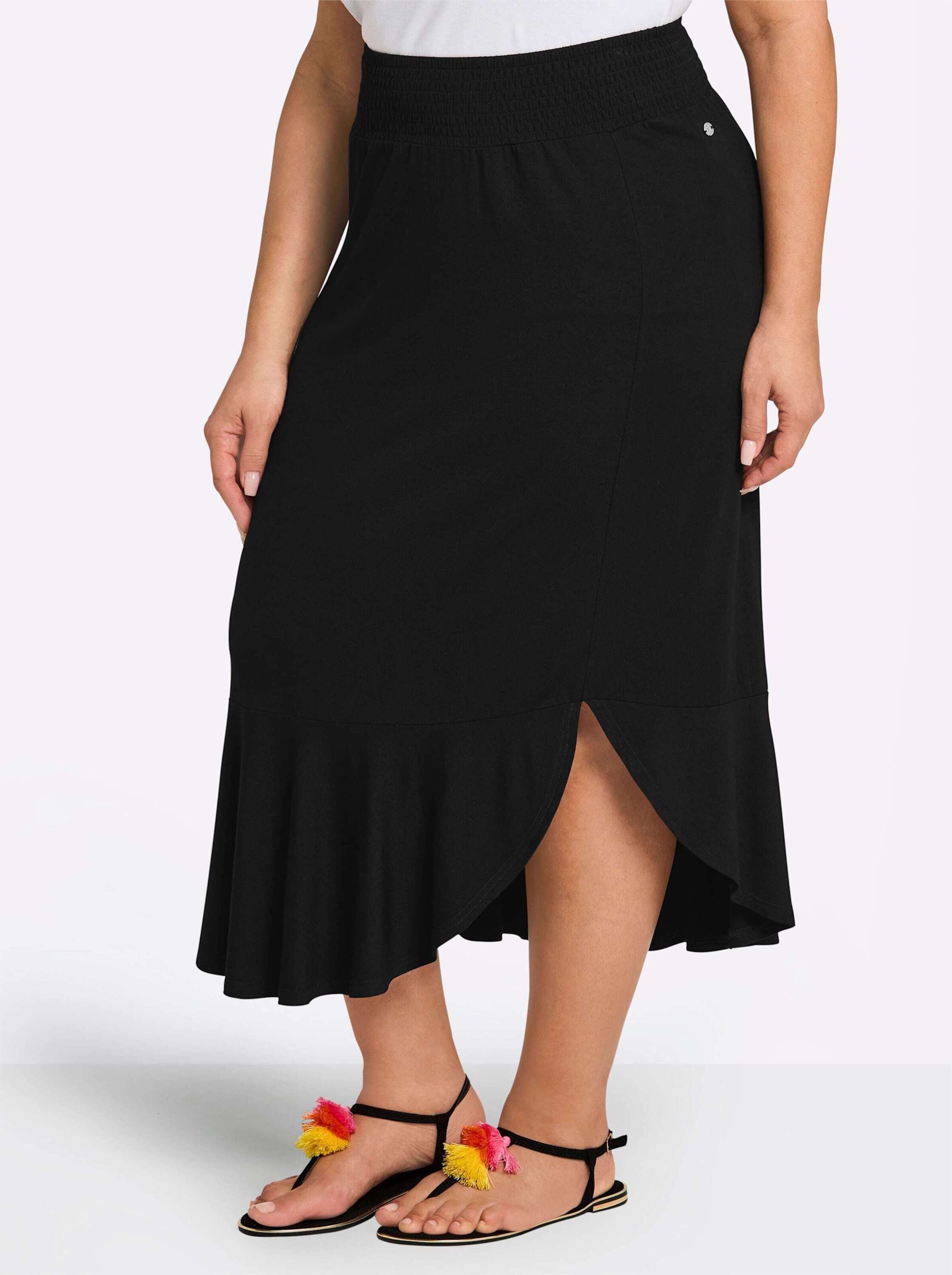 Sheego A-Linien-Rock Webrock