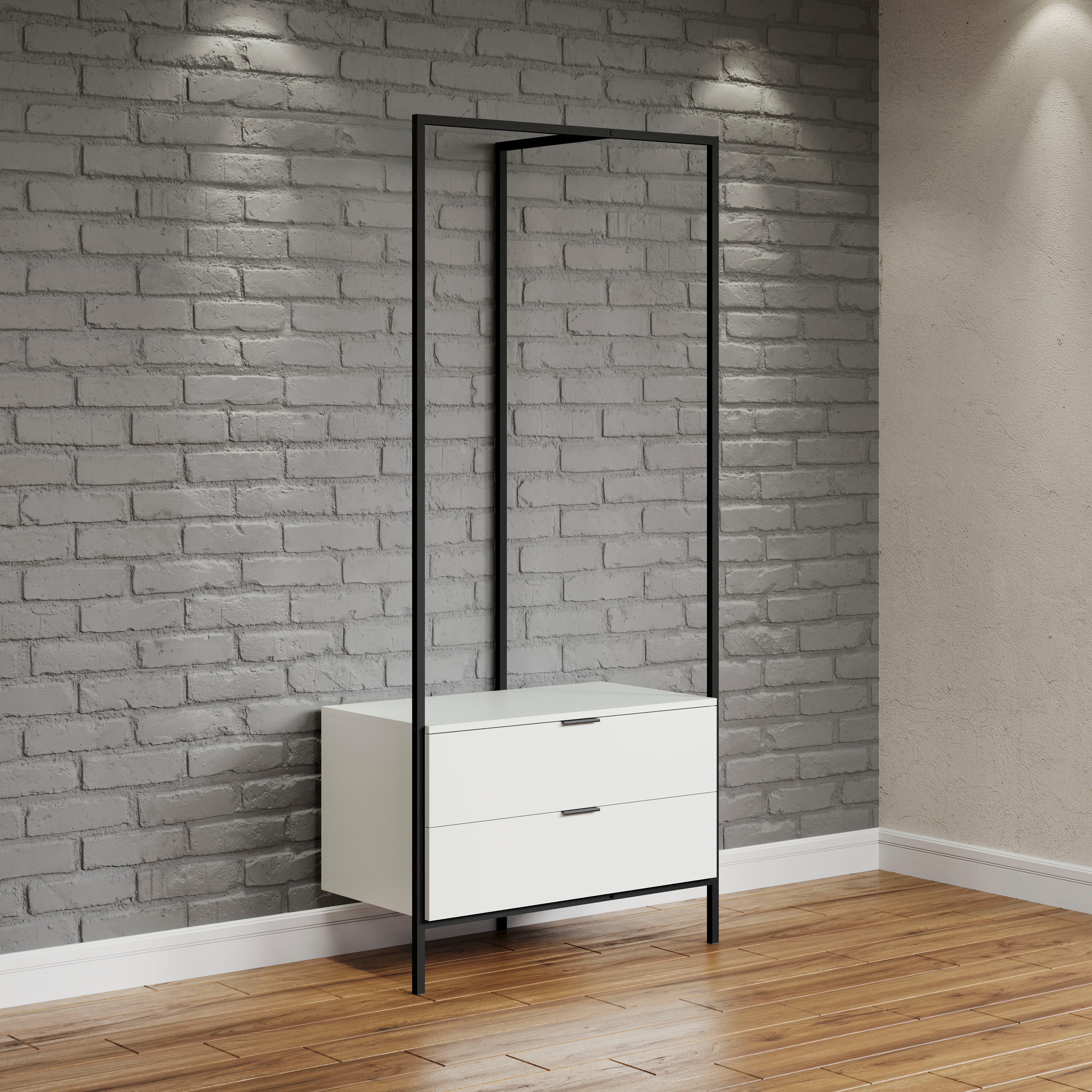 INOSIGN Garderobenschrank "Innsbruck" 1 Stk. tlg. Garderobe mit Kleiderstan günstig online kaufen