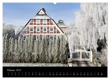 CALVENDO Wandkalender Vier- und Marschlande Hamburgs grüner Südosten (Premium, hochwertiger DIN A2 Wandkalender 2023, Kunstdruck in Hochglanz)