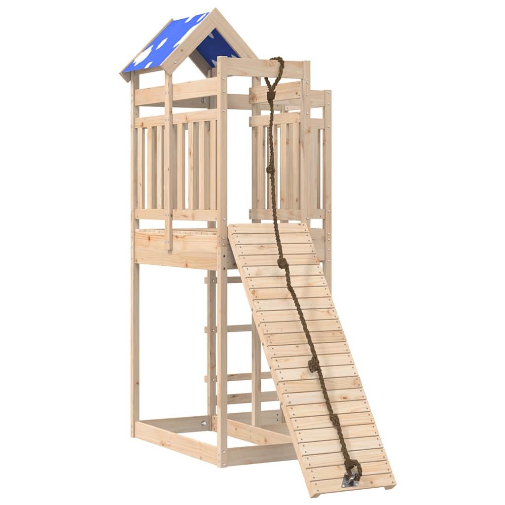 vidaXL Spielturm Spielturm Massivholz Kiefer